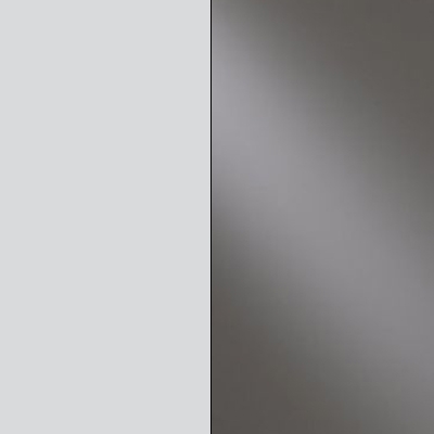 Silver Carcase with Havana Glass Front 596