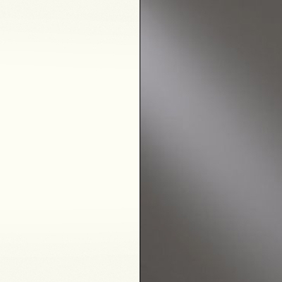 Alpine White Carcase with Havana Glass Front 593