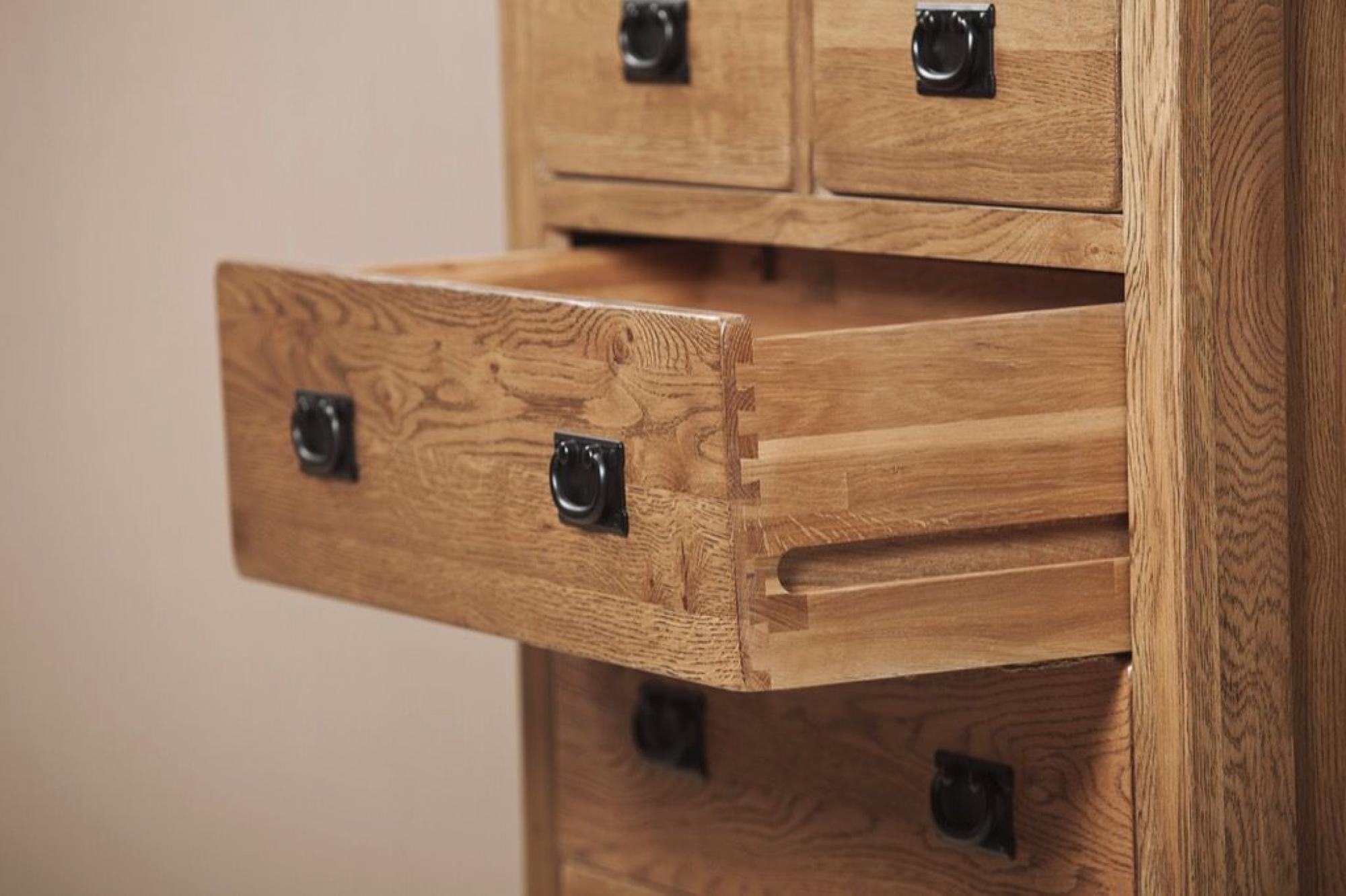 Originals Rustic Oak 4+2 Drawer Chest