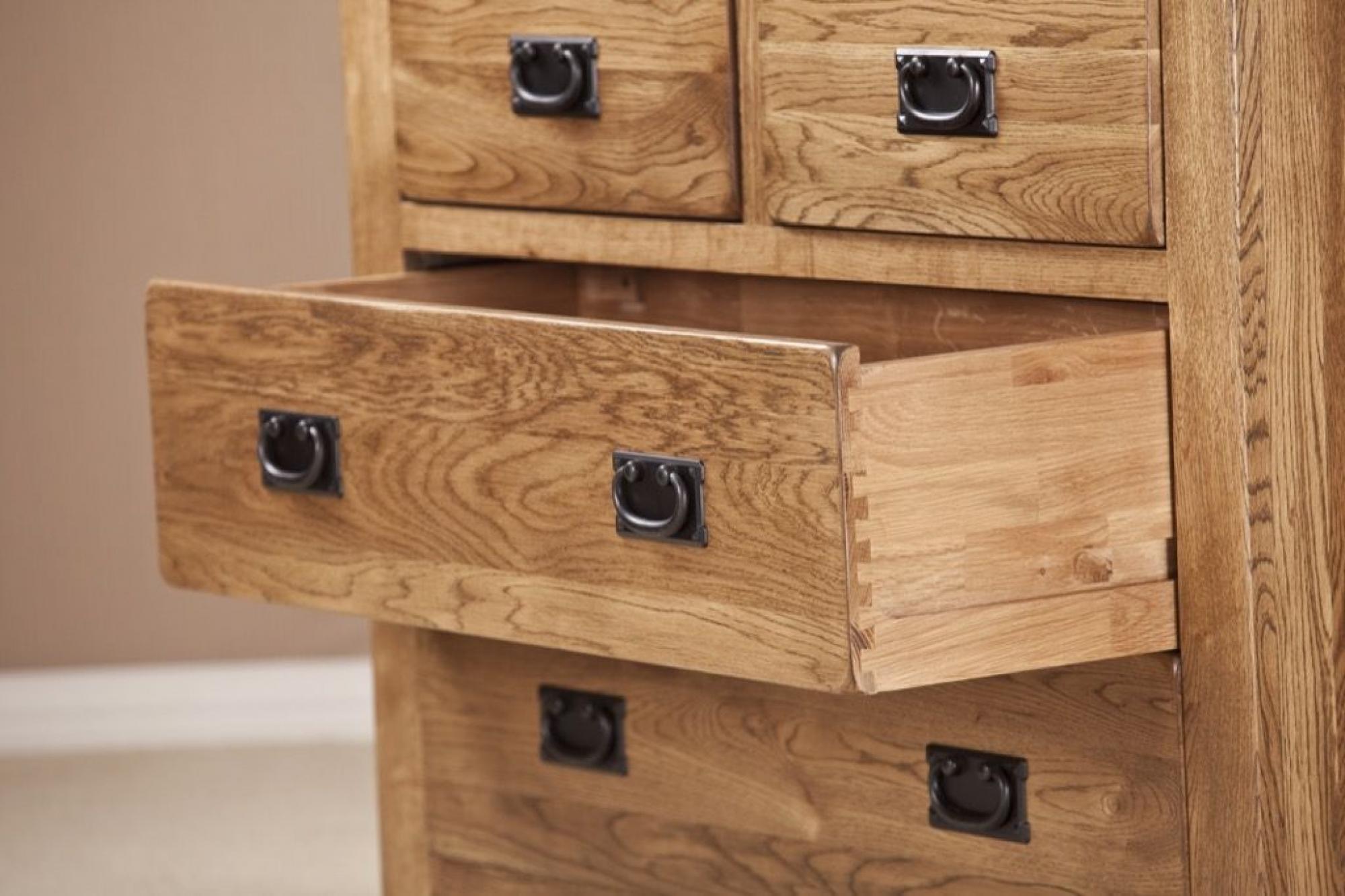 Originals Rustic Oak 2+2 Drawer Chest