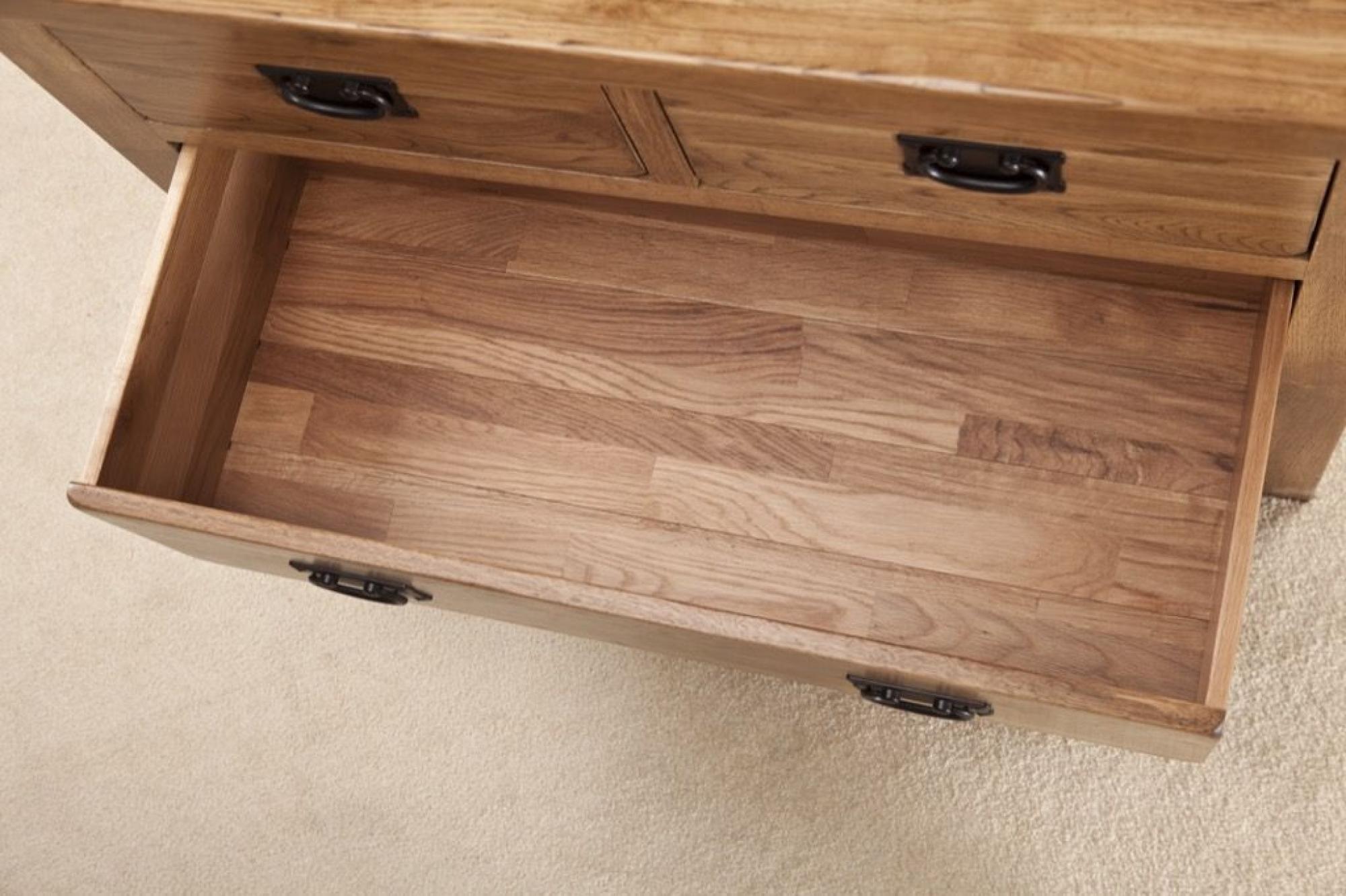 Originals Rustic Oak 2+2 Drawer Chest