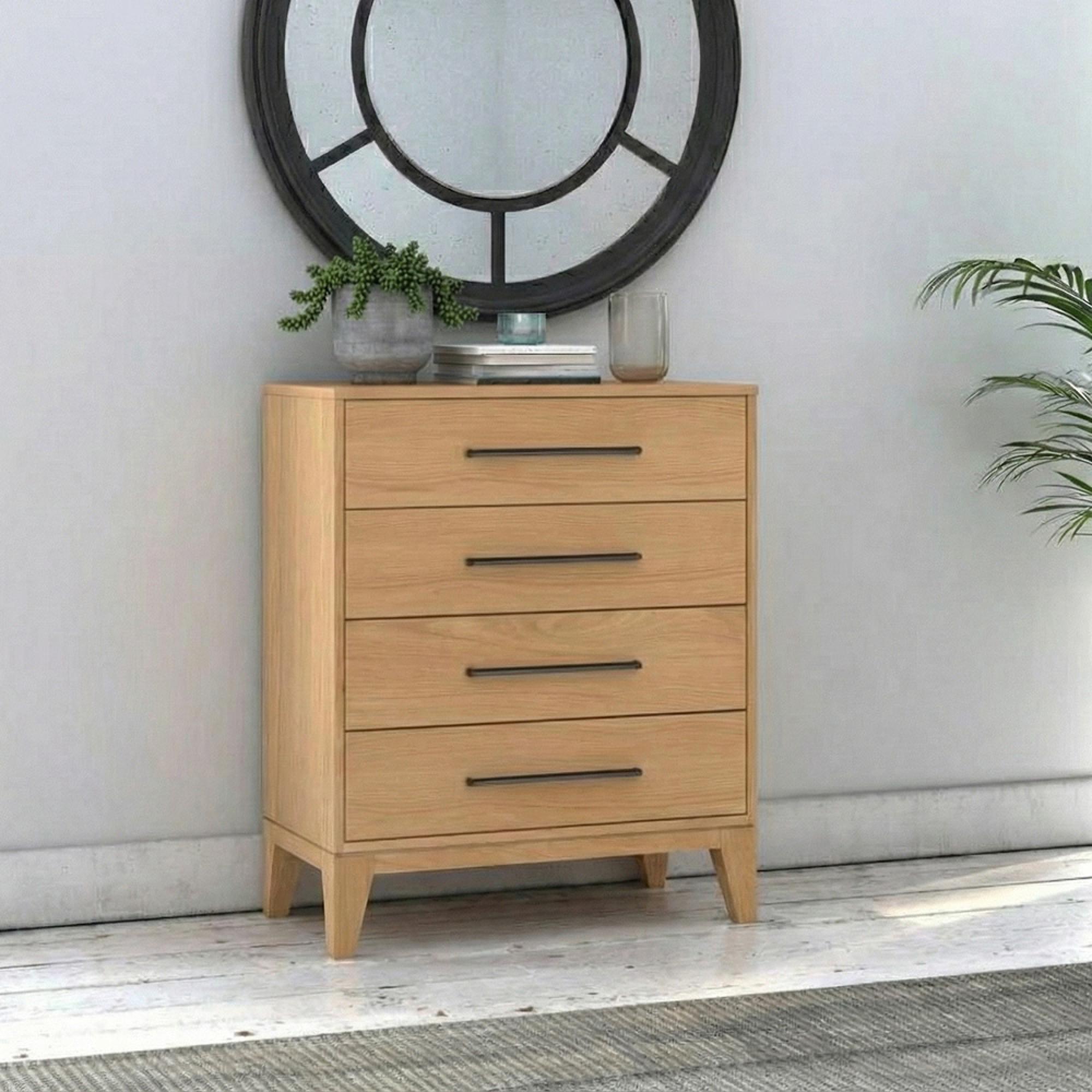 Viento Chest - 4 Drawer - Oak