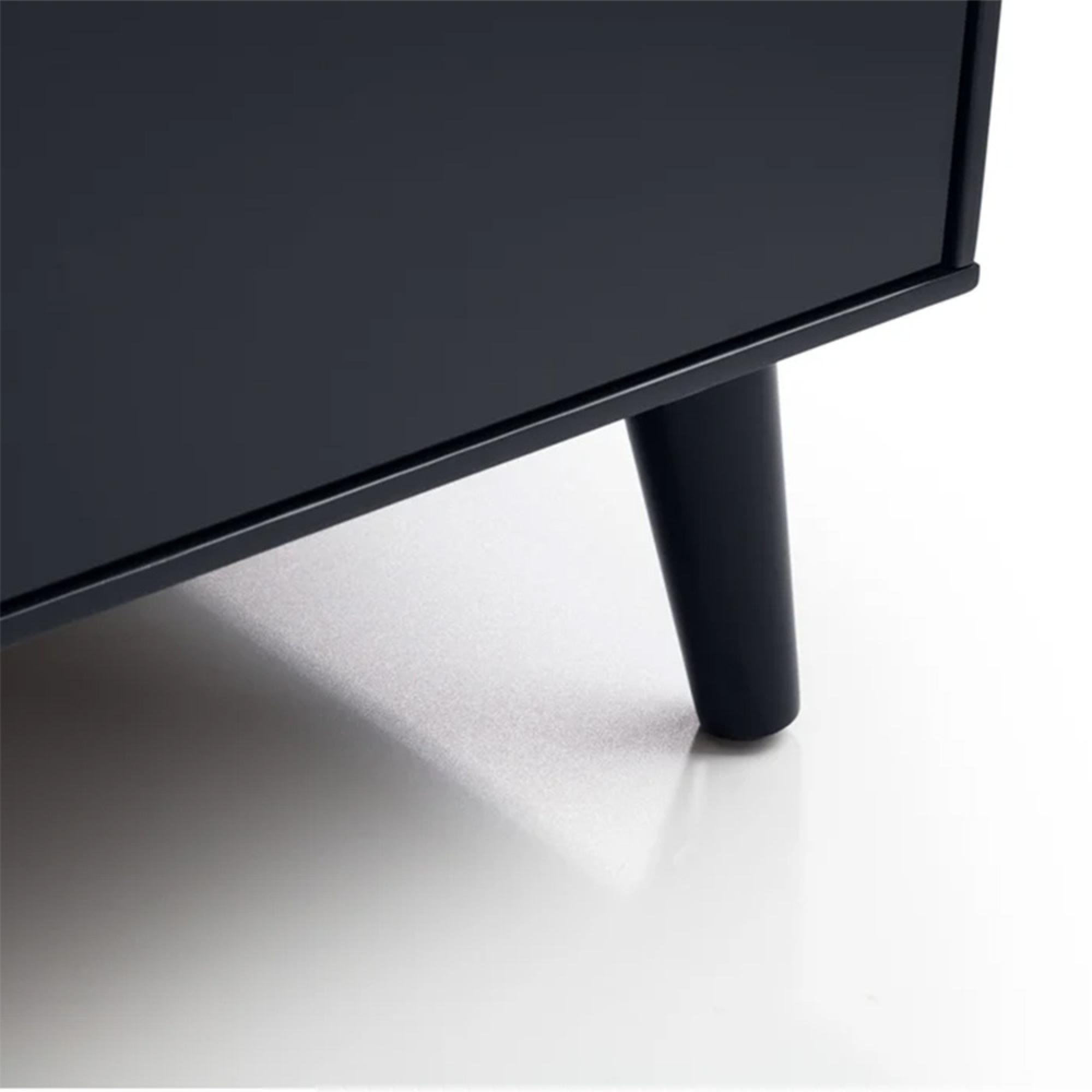 Alicia Black Small Chest - 3 Drawer