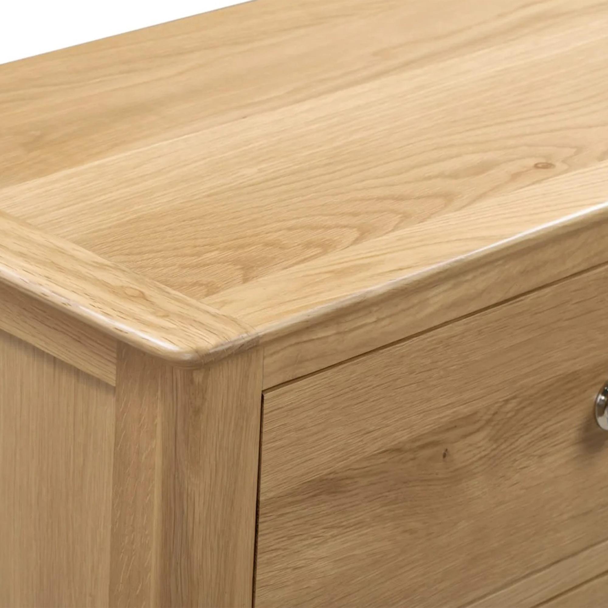 Cotswold Chest of Drawers - 6 Drawer - Wide - Oak