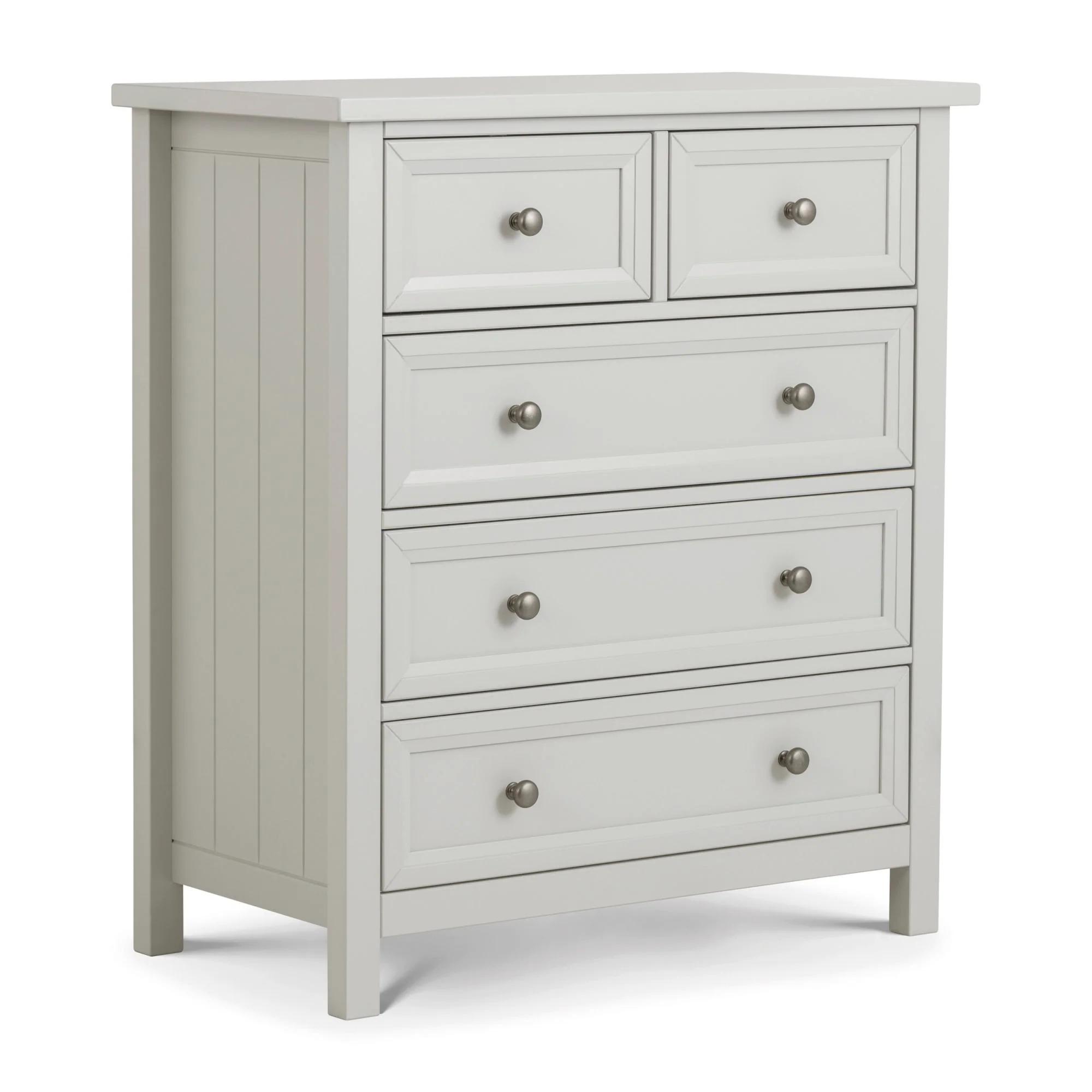 Maine Chest of Drawers - 3+2 Drawer - Grey