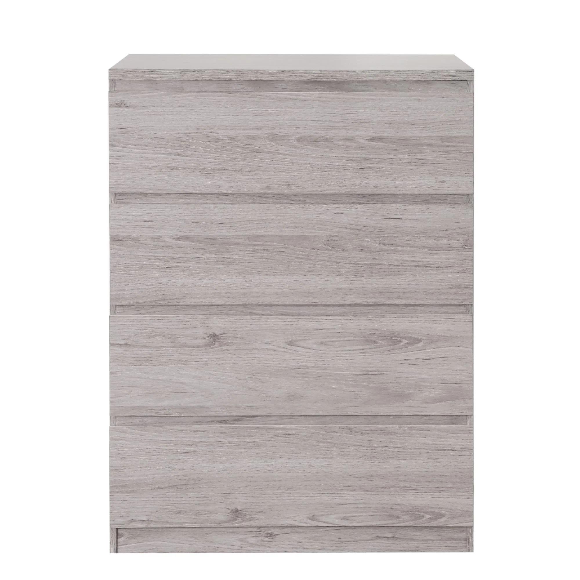 Jupiter Grey Oak Chest of Drawers - 4 Drawer