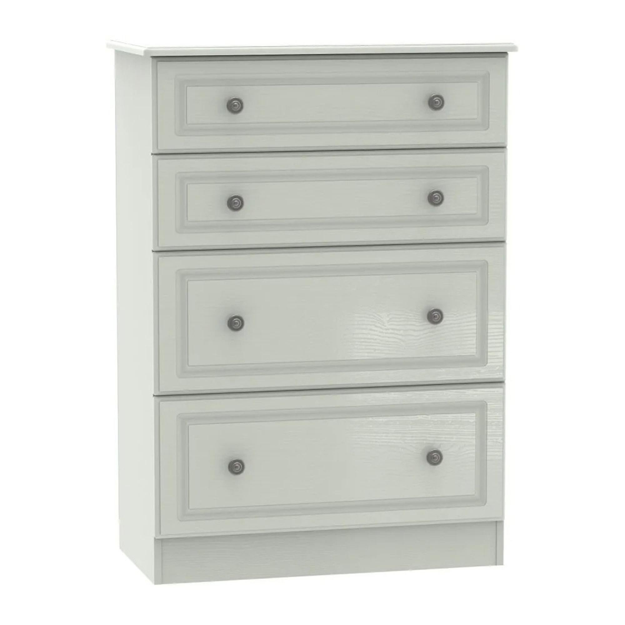 Pembroke Chest - Deep - 4 Drawer - Cashmere