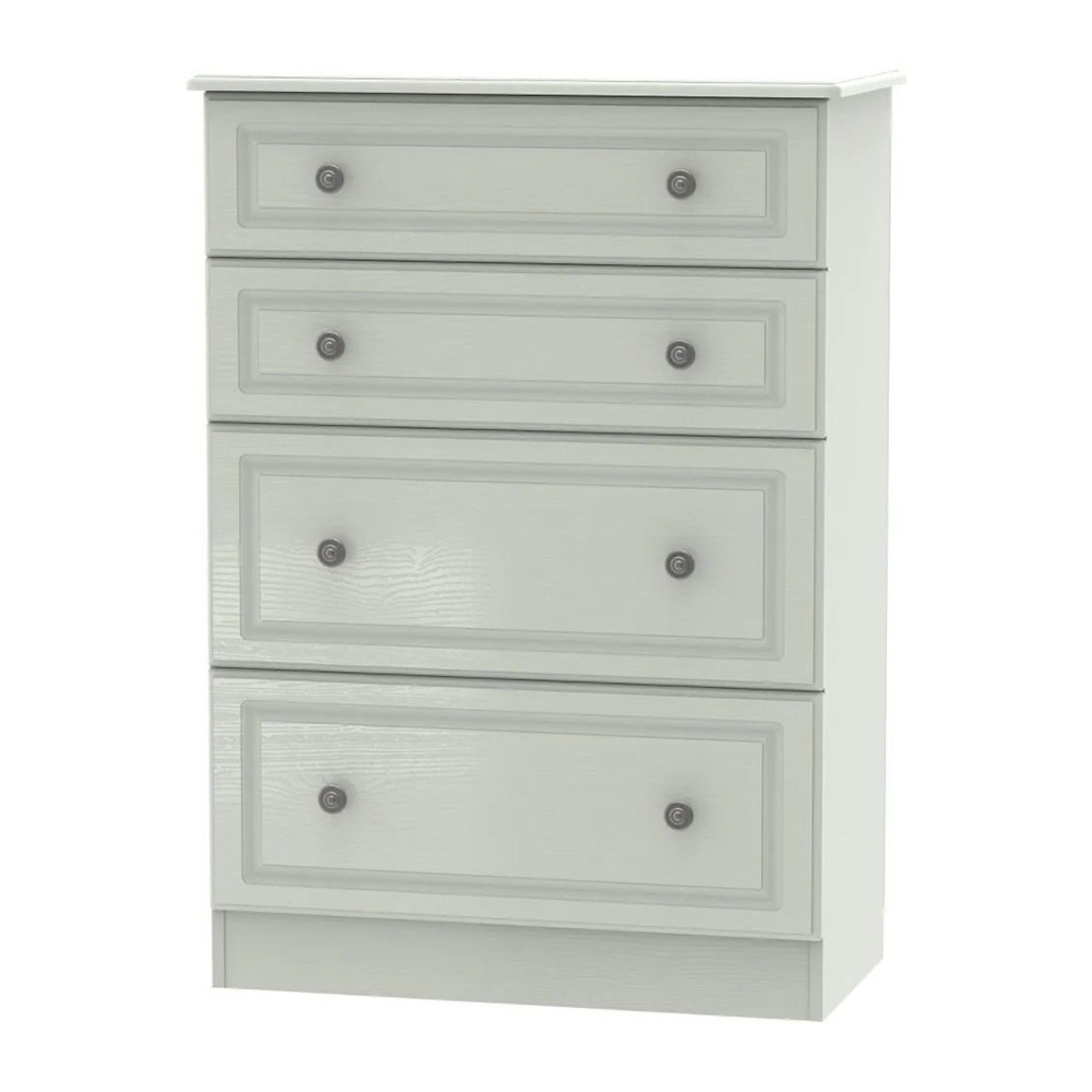 Pembroke Chest - Deep - 4 Drawer - Cashmere
