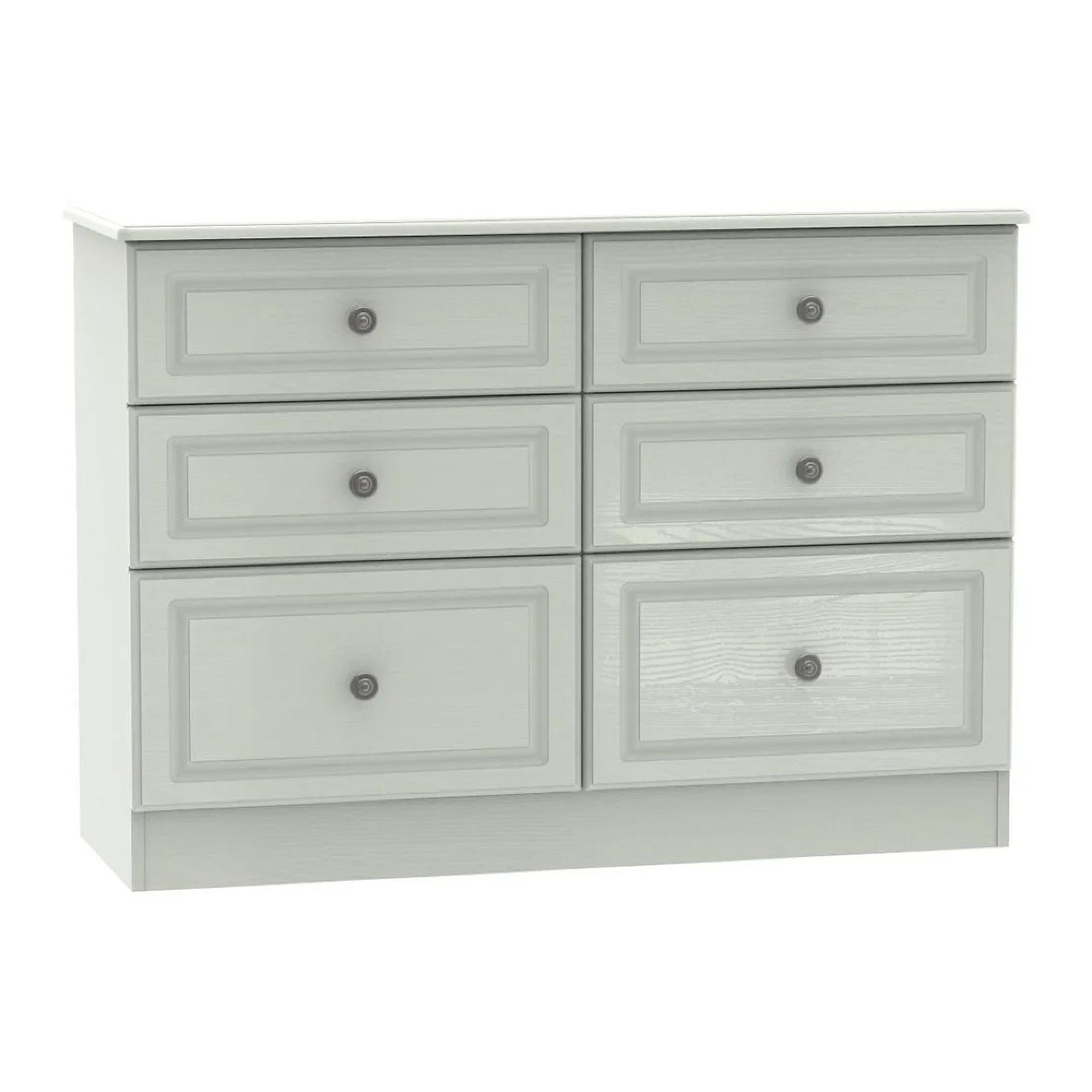 Pembroke Chest - Midi - 6 Drawer - Cashmere