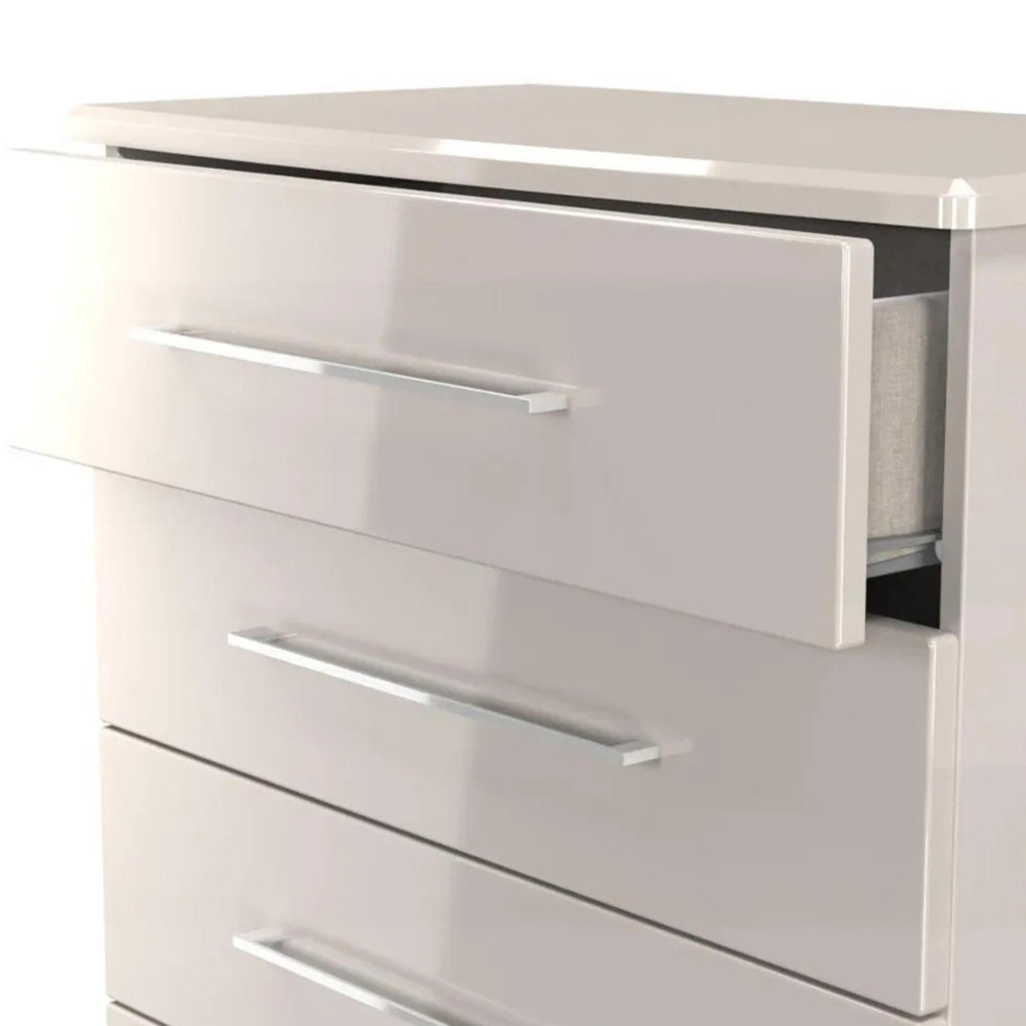 Paris Chest - 5 Drawer - Cashmere