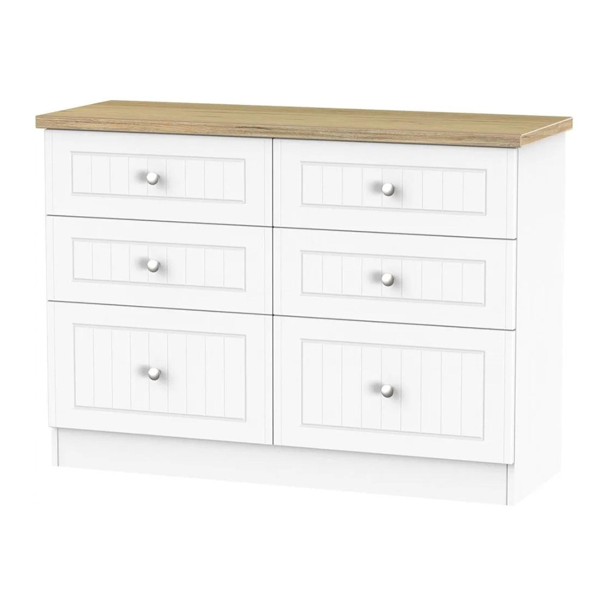 Vienna Chest - 6 Drawer - Midi - Porcelain