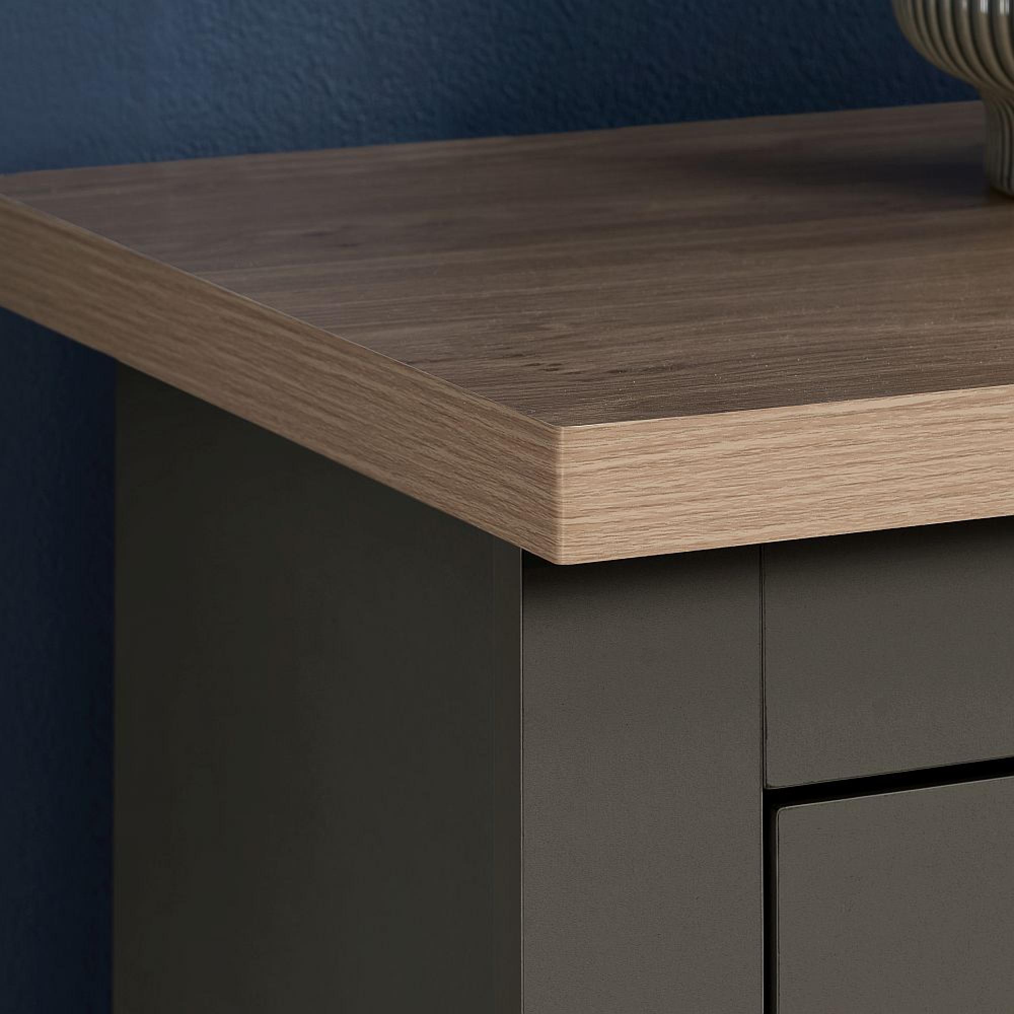 Highgate Chest - 4 Drawer - Dark Grey Painted