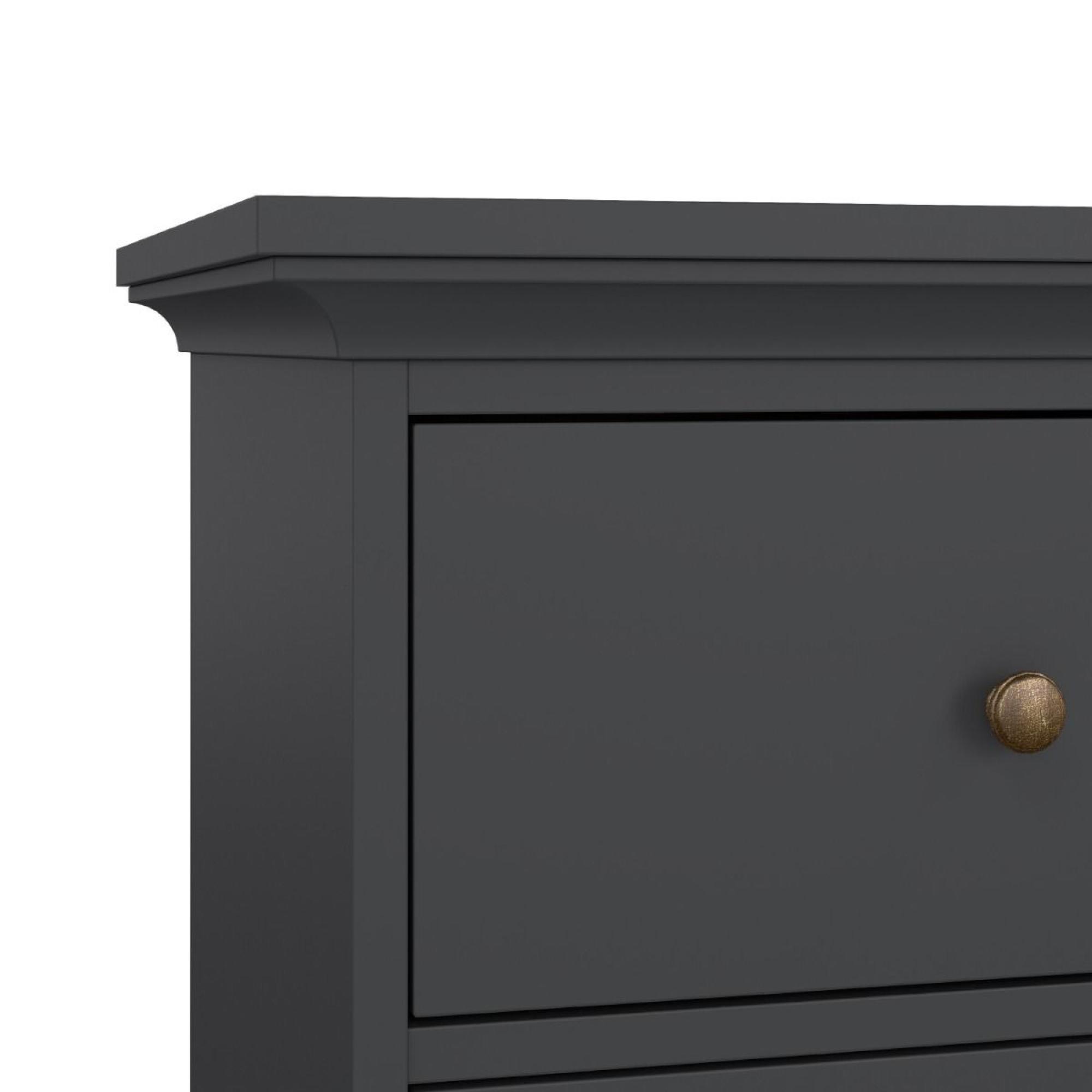 Paris Chest - 2+4 Drawer - Grey