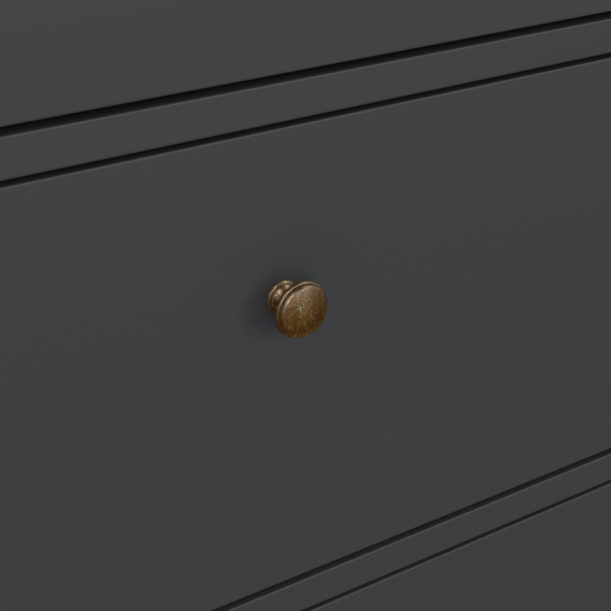 Paris Chest - 2+4 Drawer - Grey