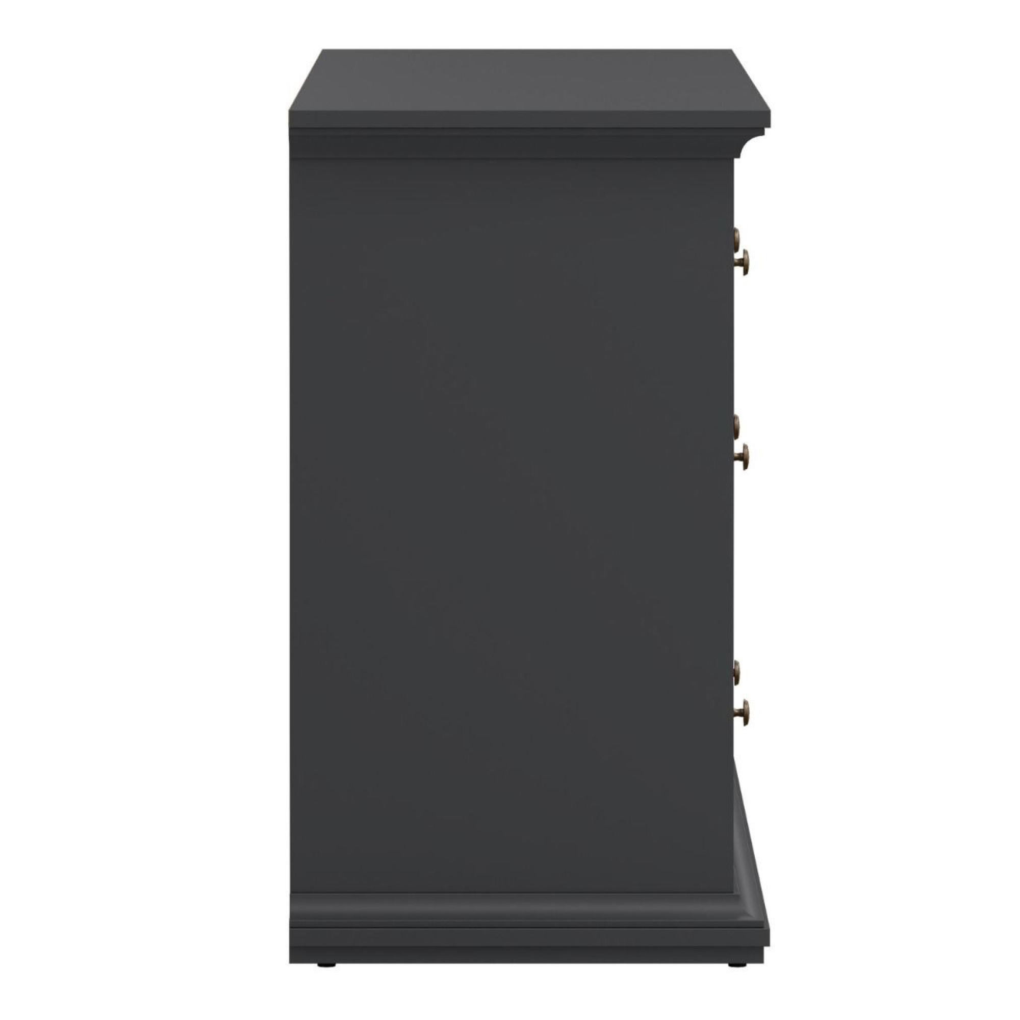 Paris Chest - 8 Drawer - Wide - Grey