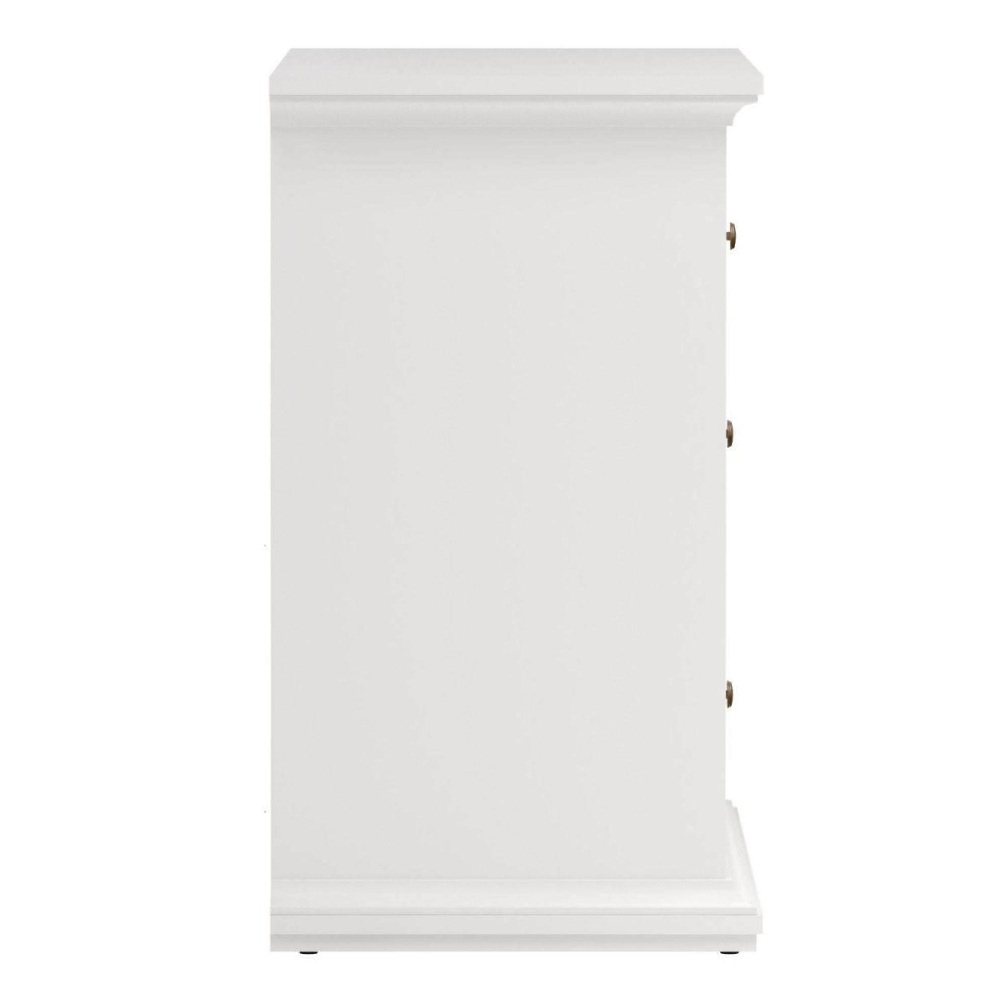 Paris Chest - 2+2 Drawer - White