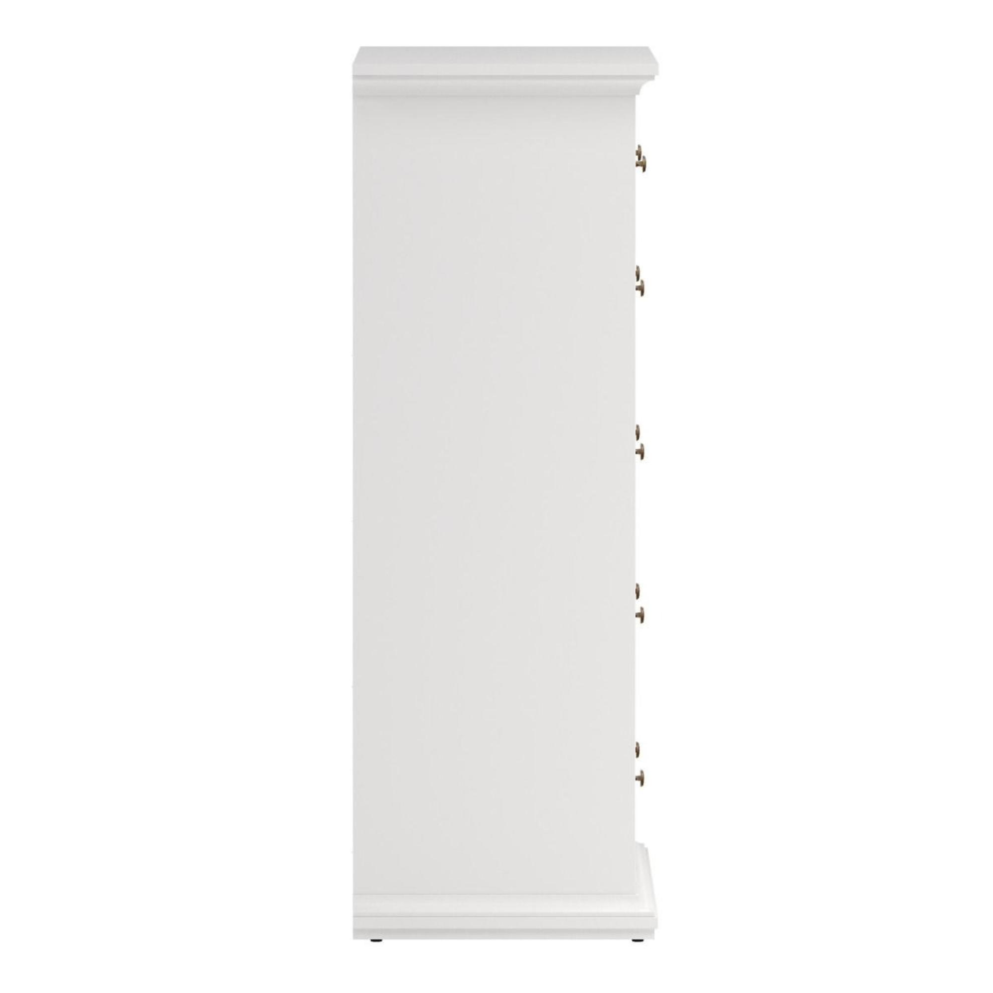 Paris Chest - 2+4 Drawer - White