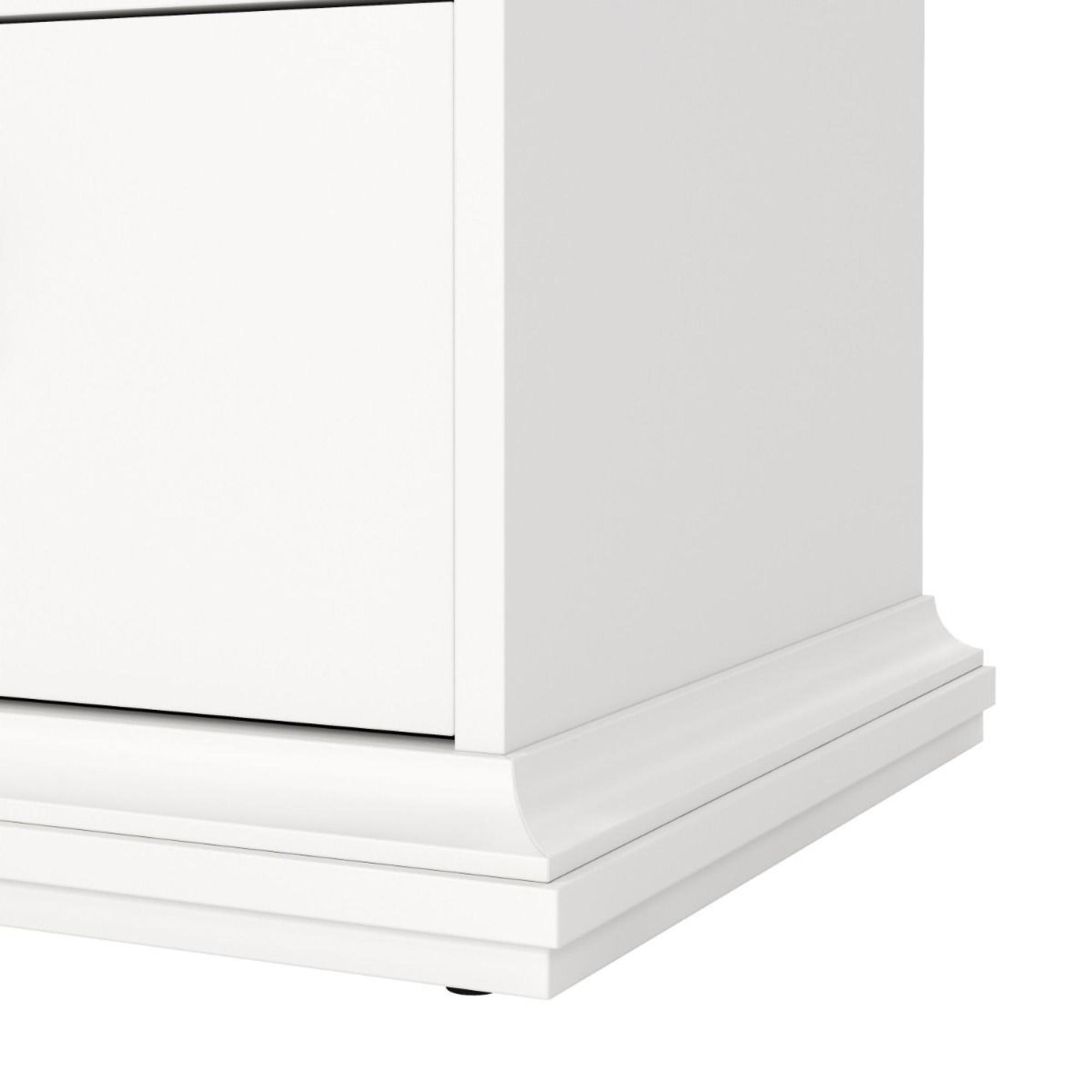 Paris Chest - 2+4 Drawer - White