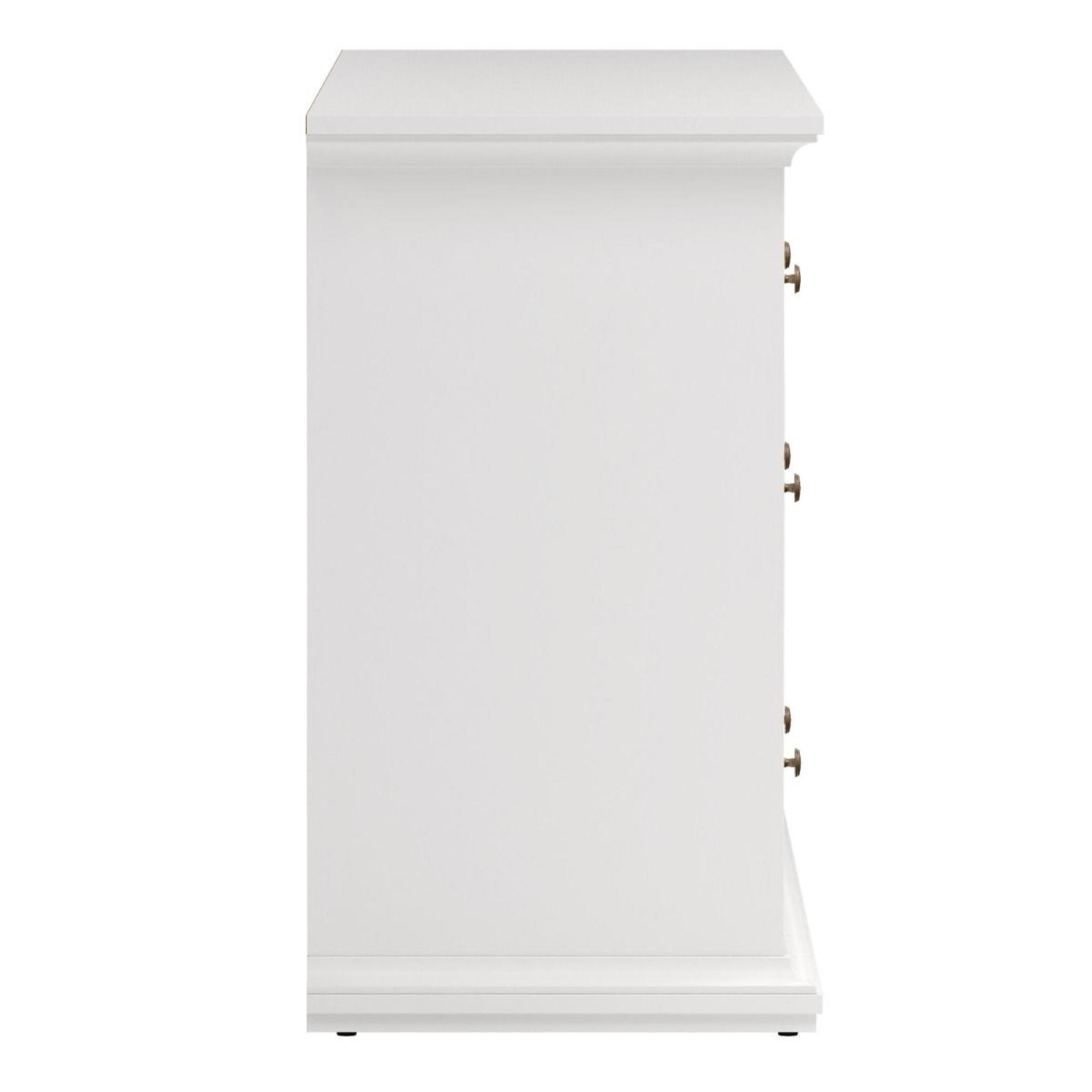 Paris Chest - 8 Drawer - Wide - White
