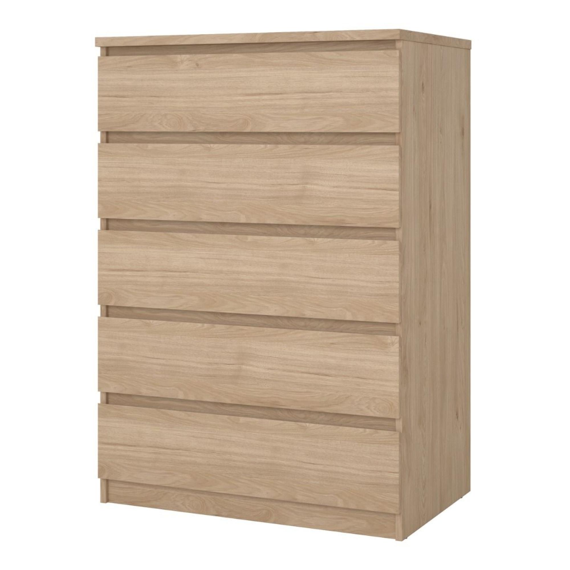 Naia Chest - 5 Drawer - Oak