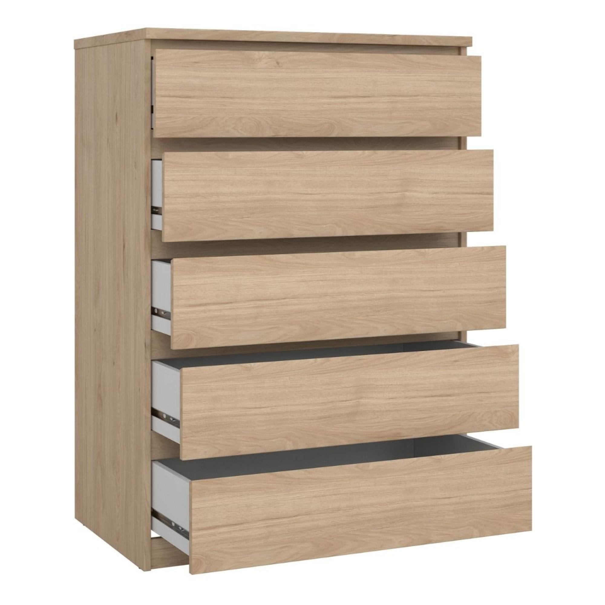 Naia Chest - 5 Drawer - Oak