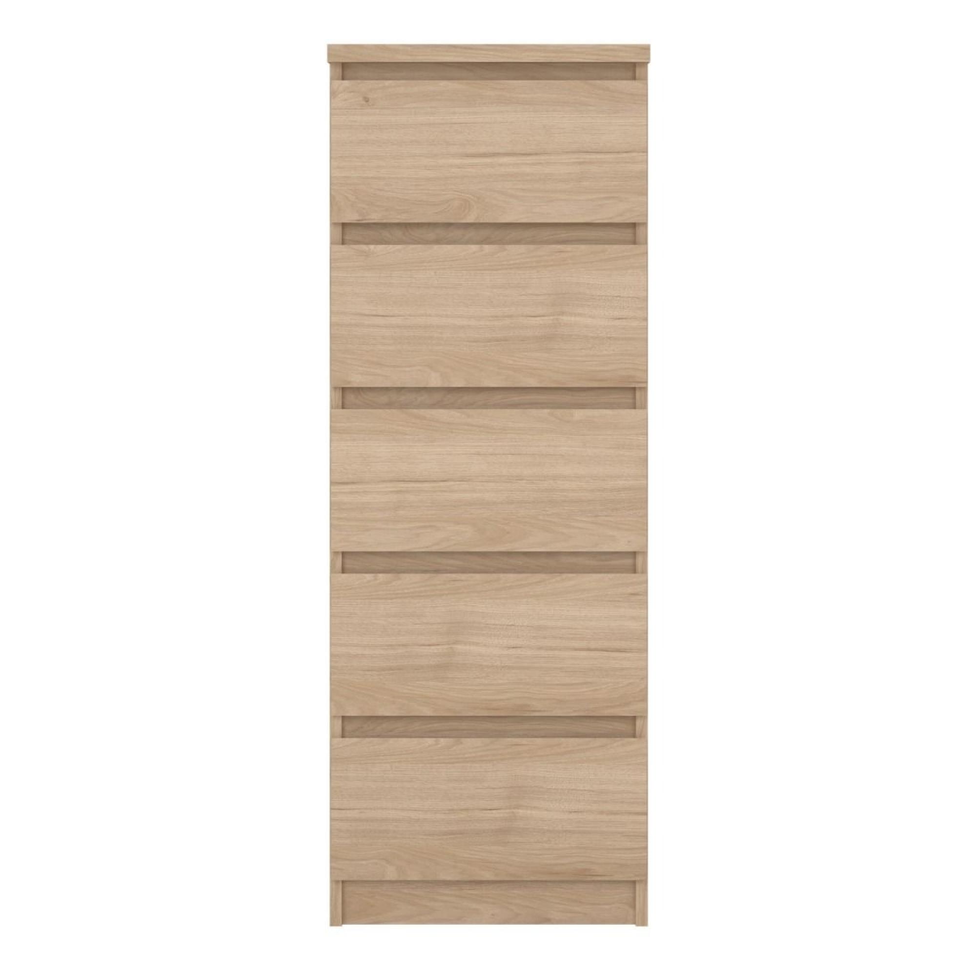 Naia Chest - 5 Drawer - Narrow - Oak