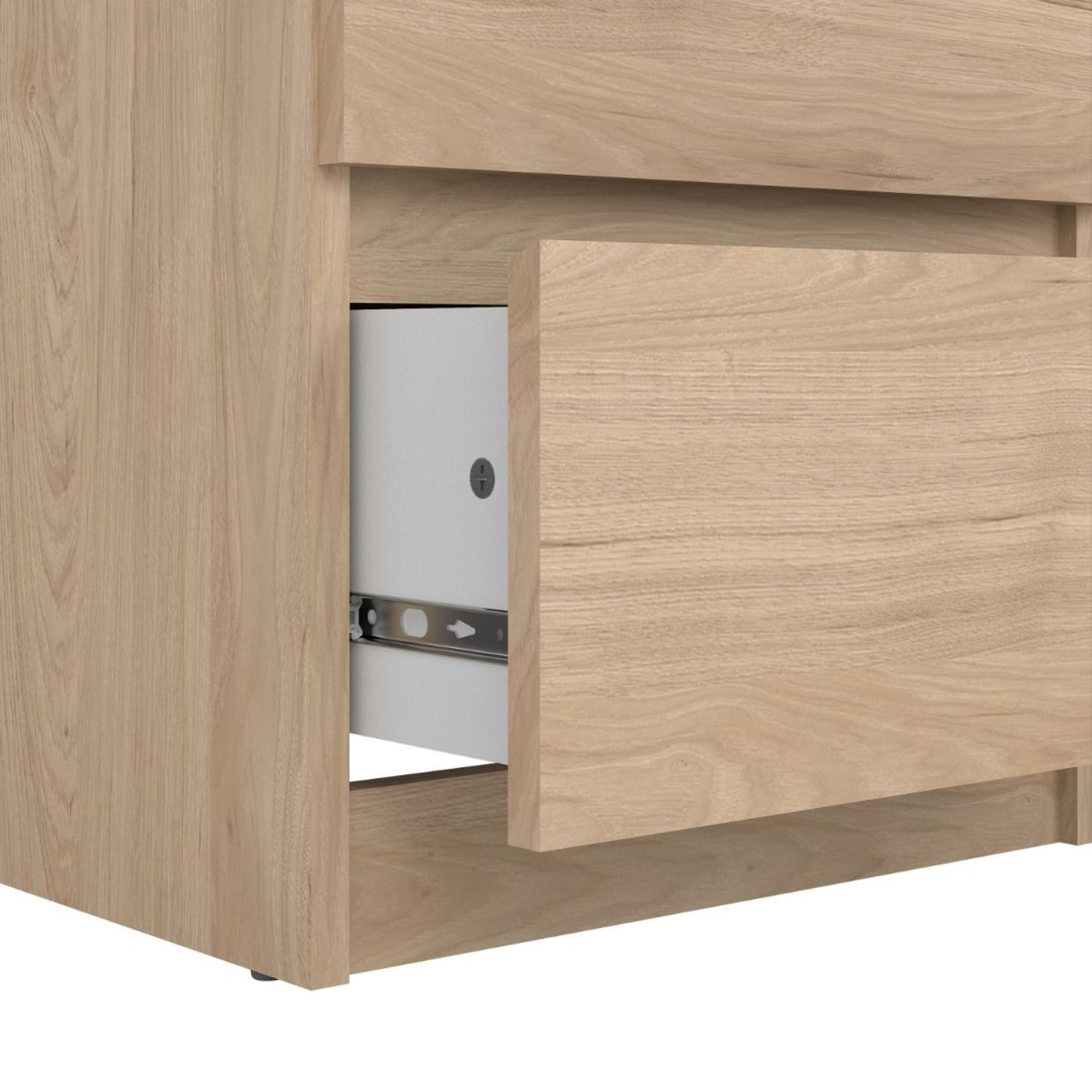 Naia Chest - 5 Drawer - Narrow - Oak
