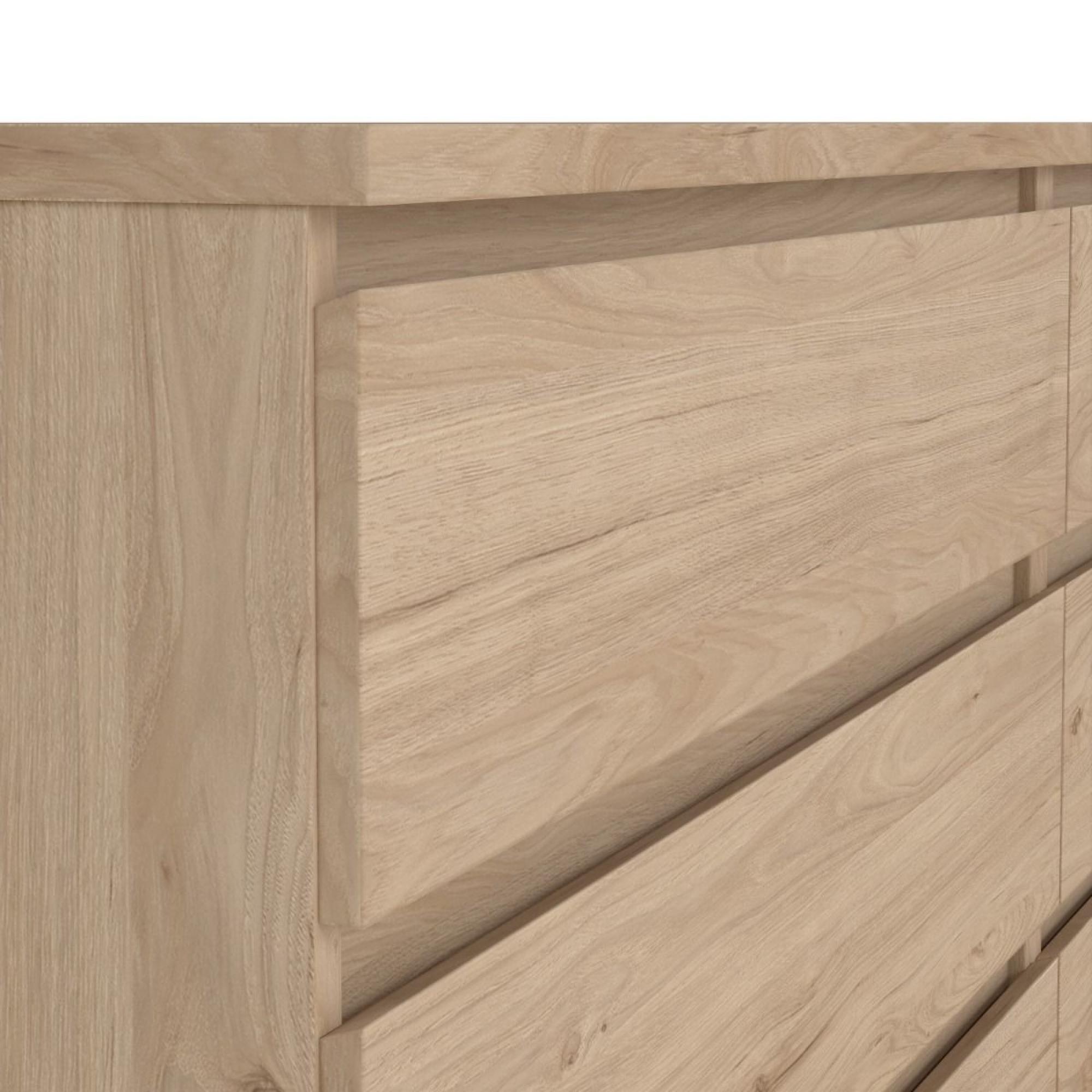 Naia Chest - 6 Drawer - Wide - Oak