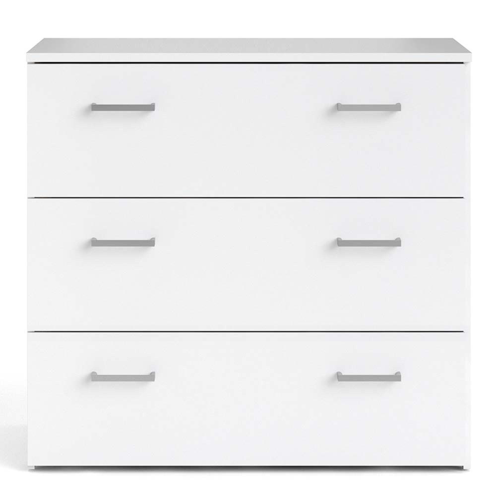 Space Chest - 3 Drawer - Small - White