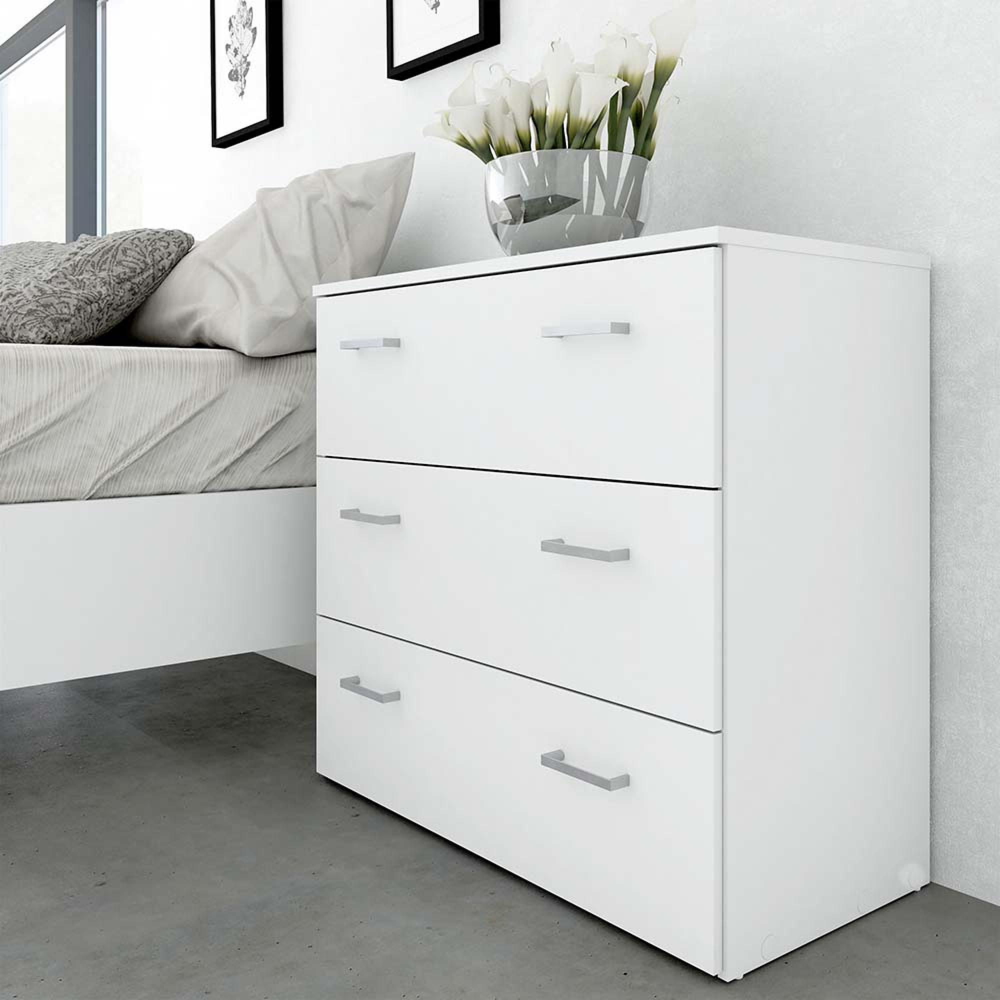 Space Chest - 3 Drawer - Small - White