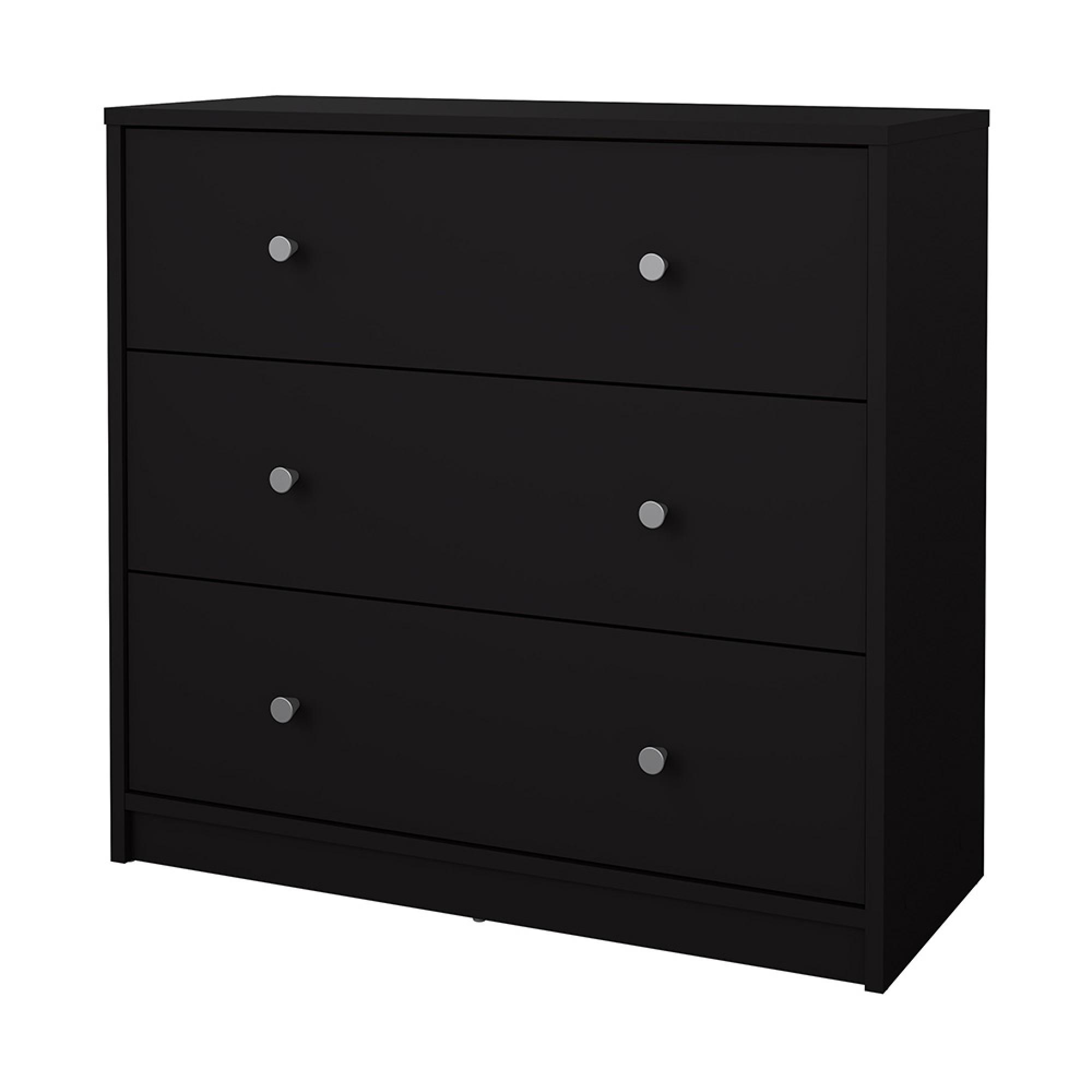 May Chest - 3 Drawer - Small - Black