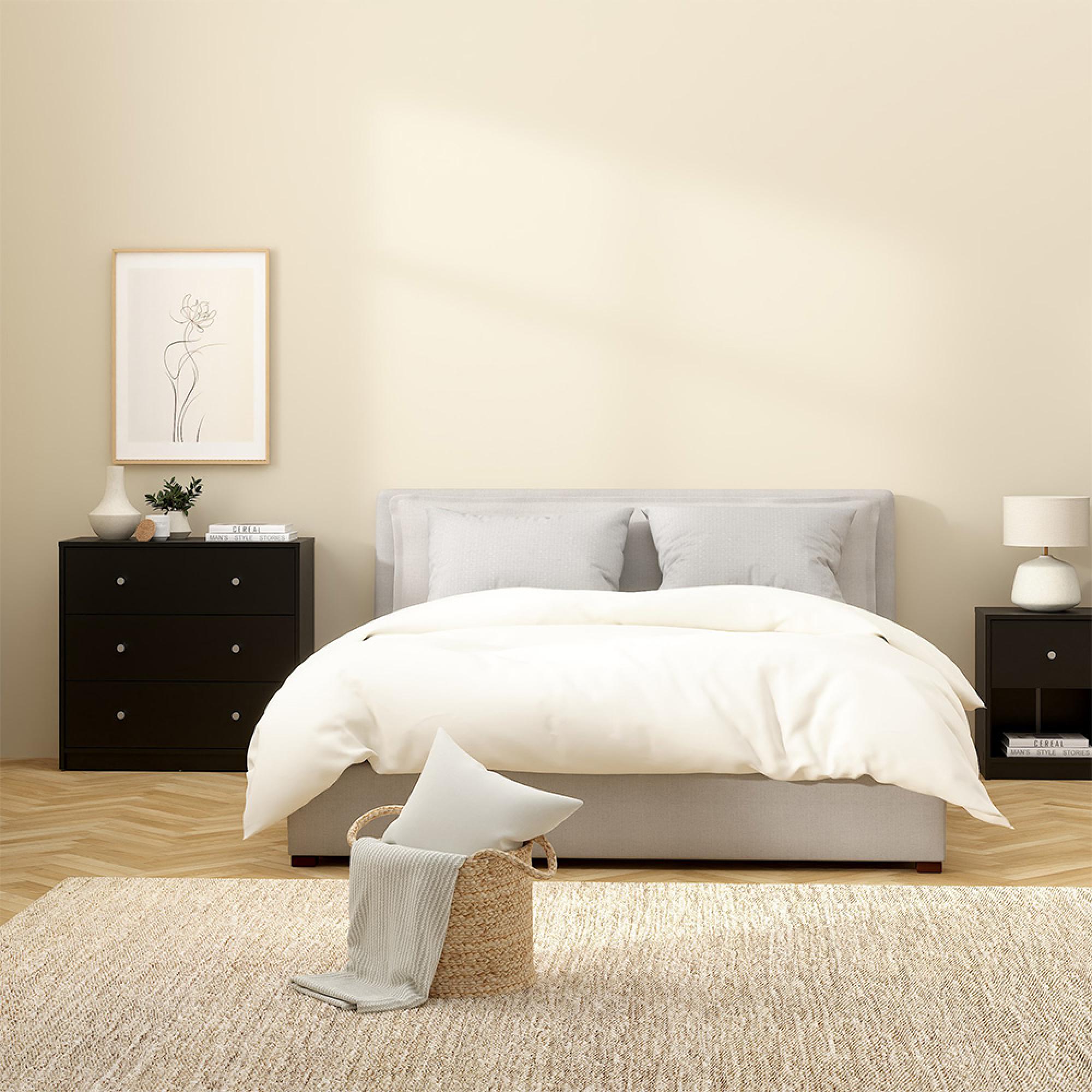 May Chest - 3 Drawer - Small - Black