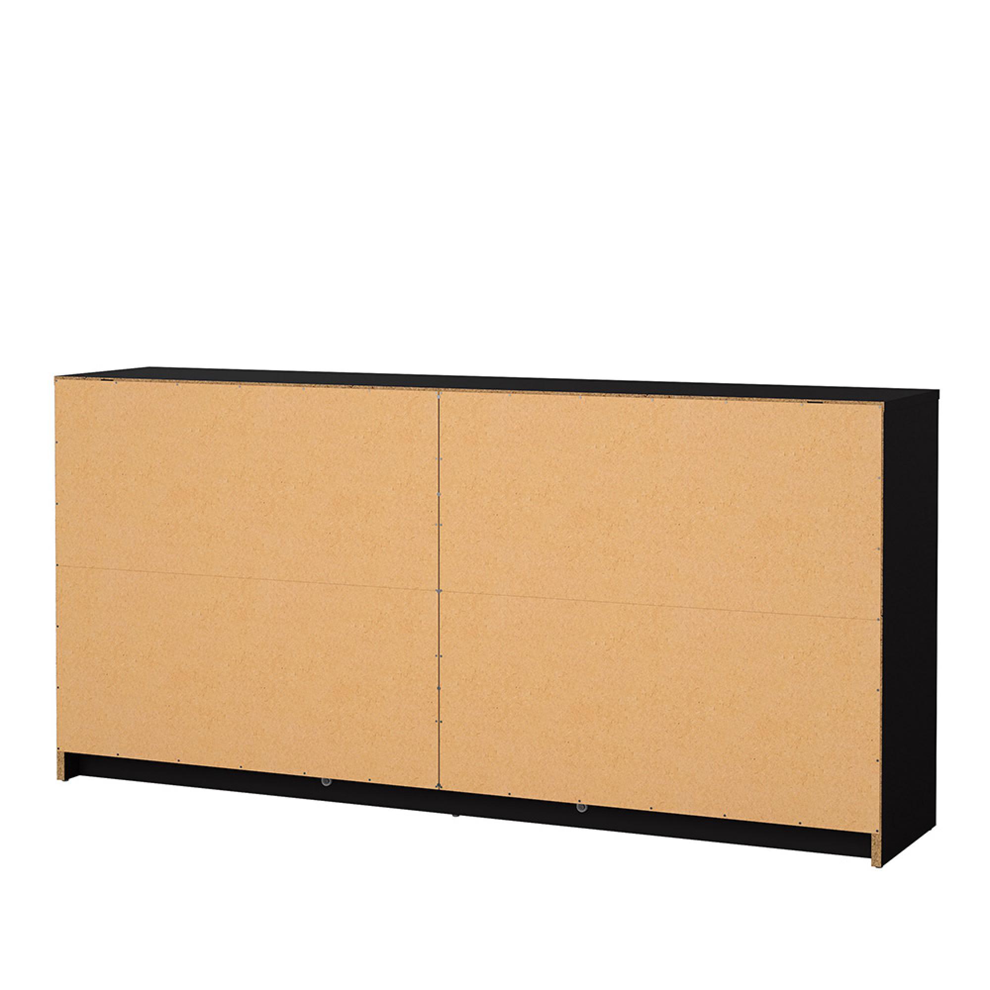 May Chest - 6 Drawer - Wide - Black