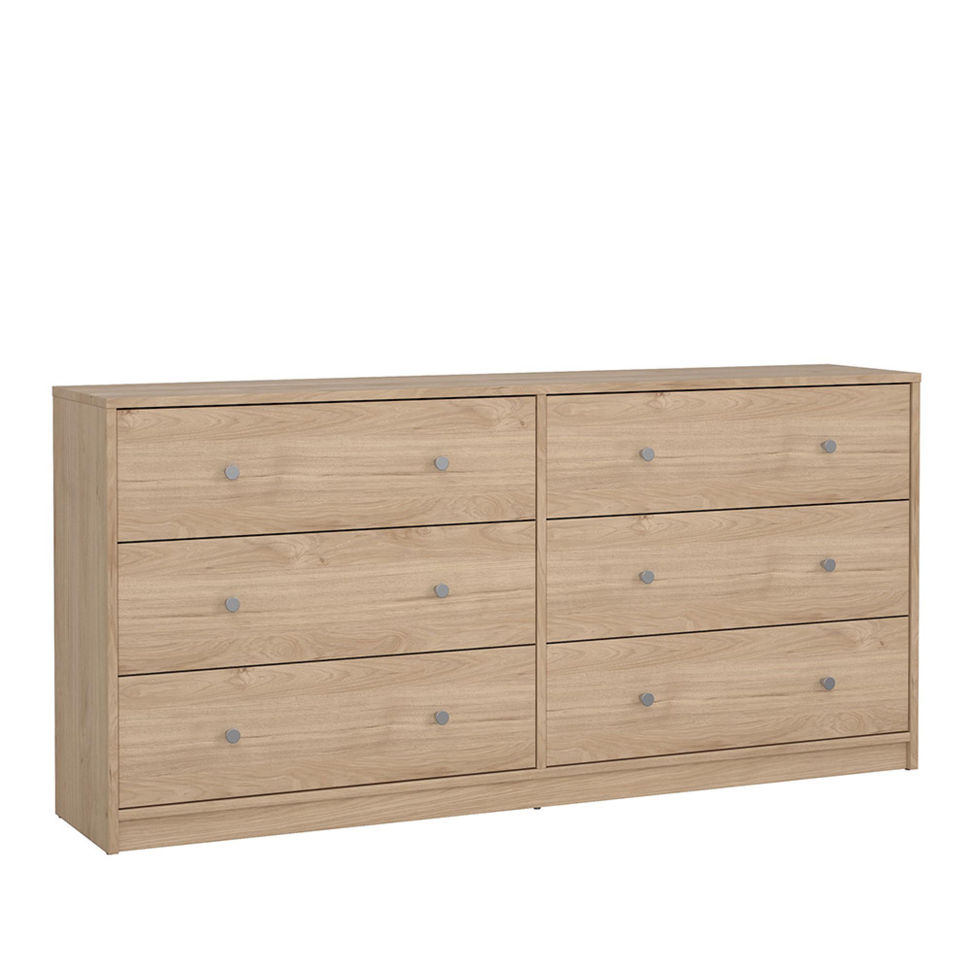 May Chest - 6 Drawer - Wide - Oak