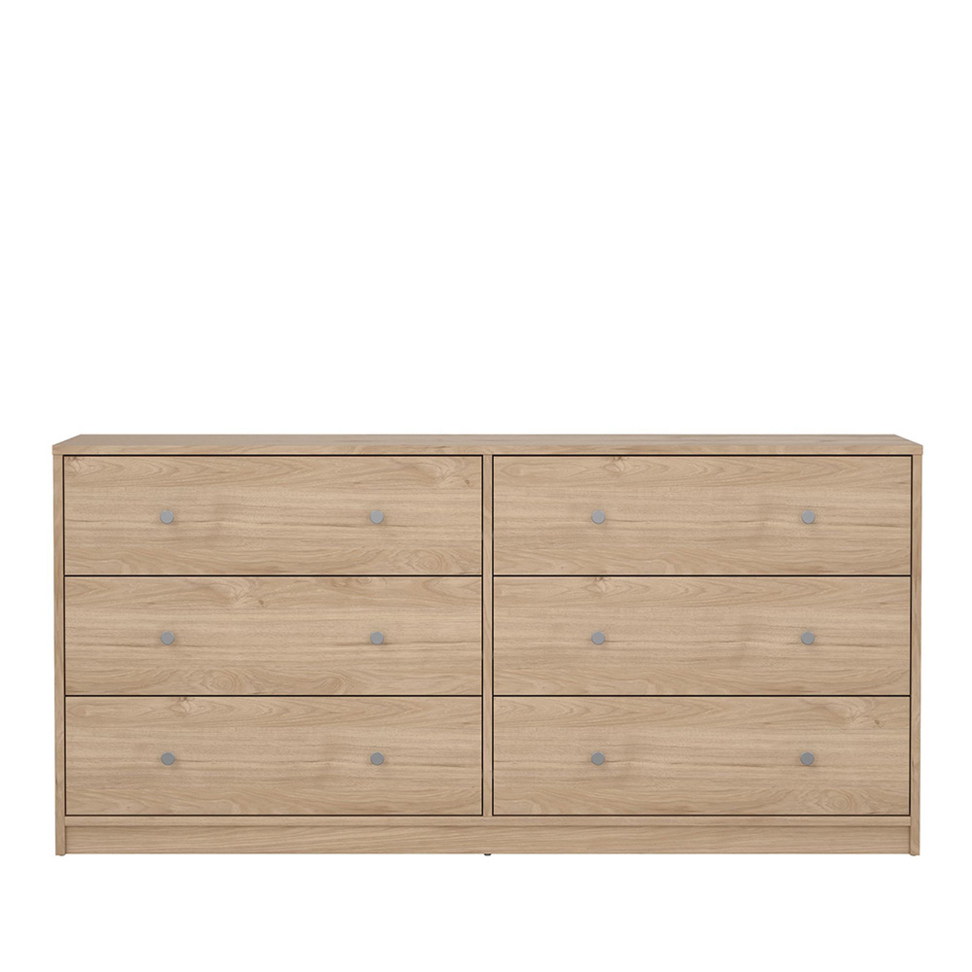 May Chest - 6 Drawer - Wide - Oak