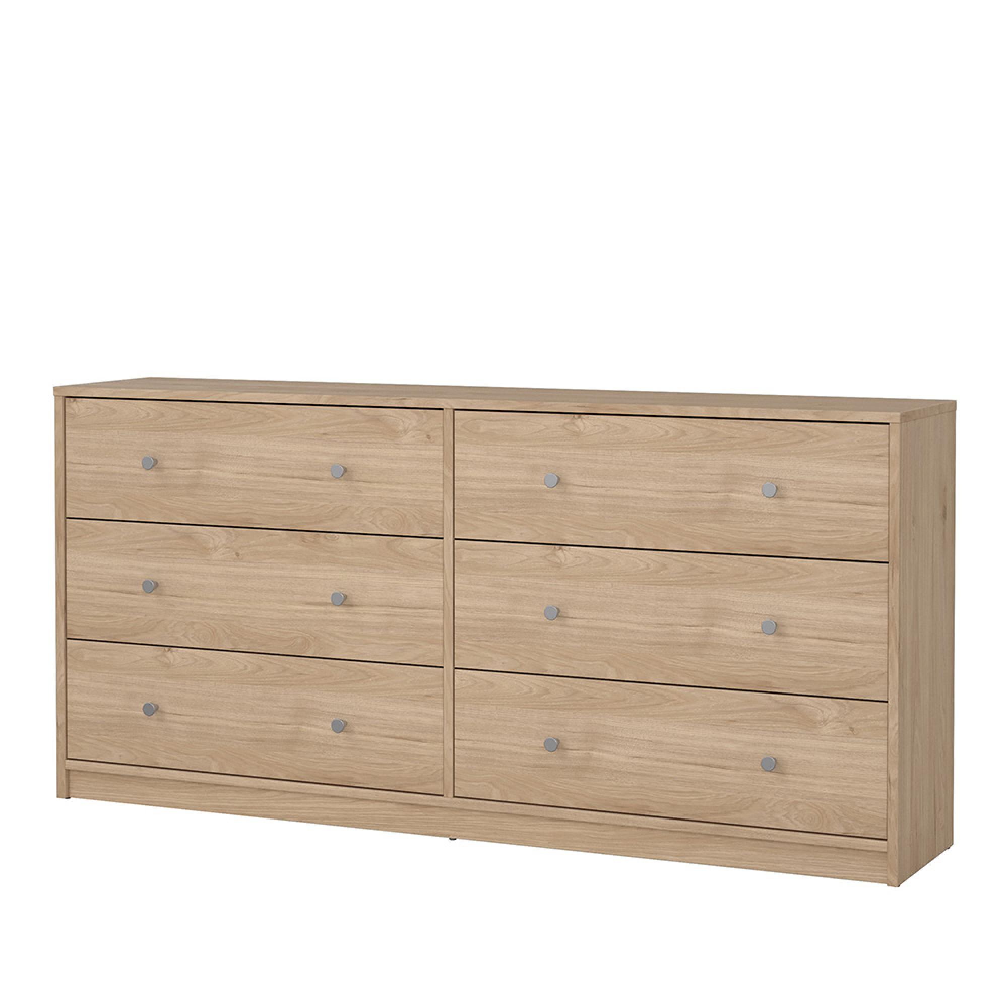 May Chest - 6 Drawer - Wide - Oak
