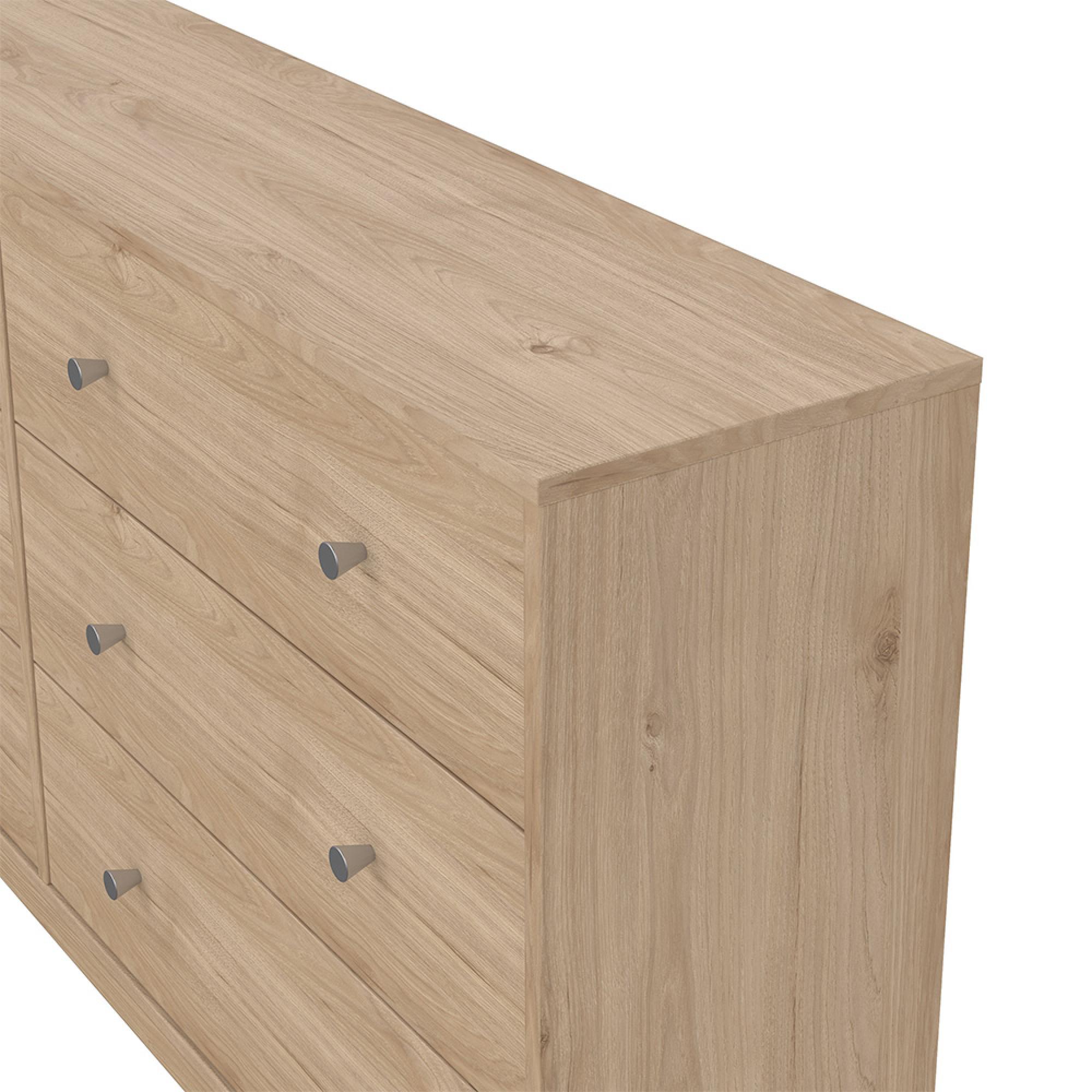 May Chest - 6 Drawer - Wide - Oak
