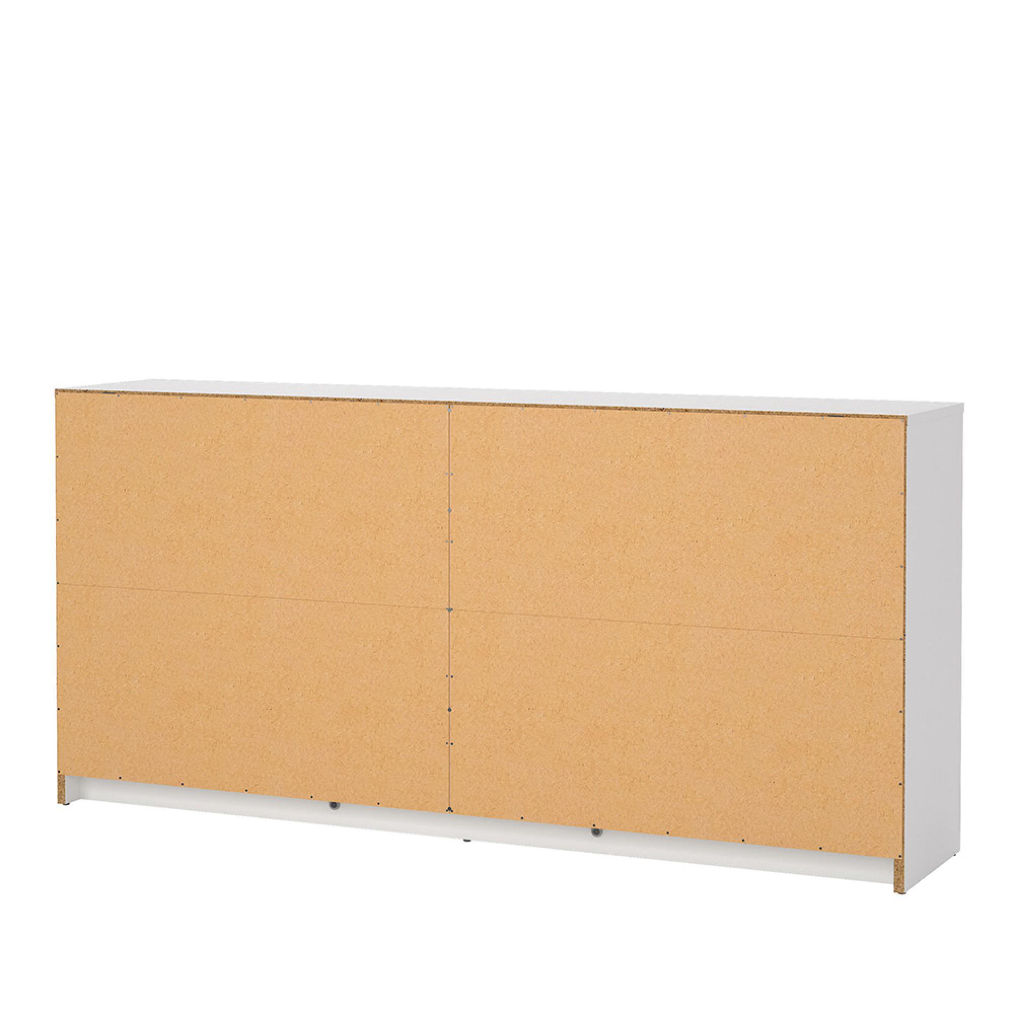 May Chest - 6 Drawer - Wide - White
