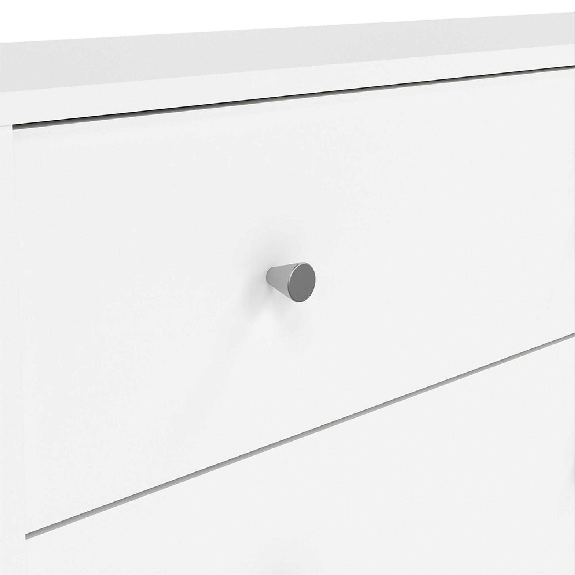 May Chest - 6 Drawer - Wide - White
