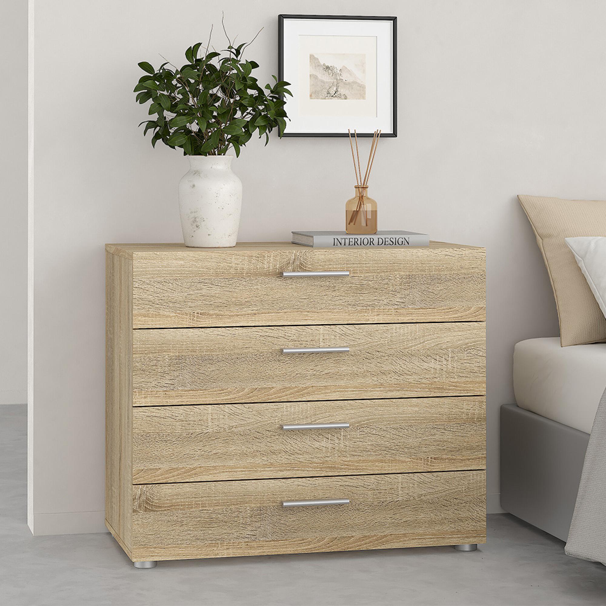 Pepe Chest - 4 Drawer - Oak