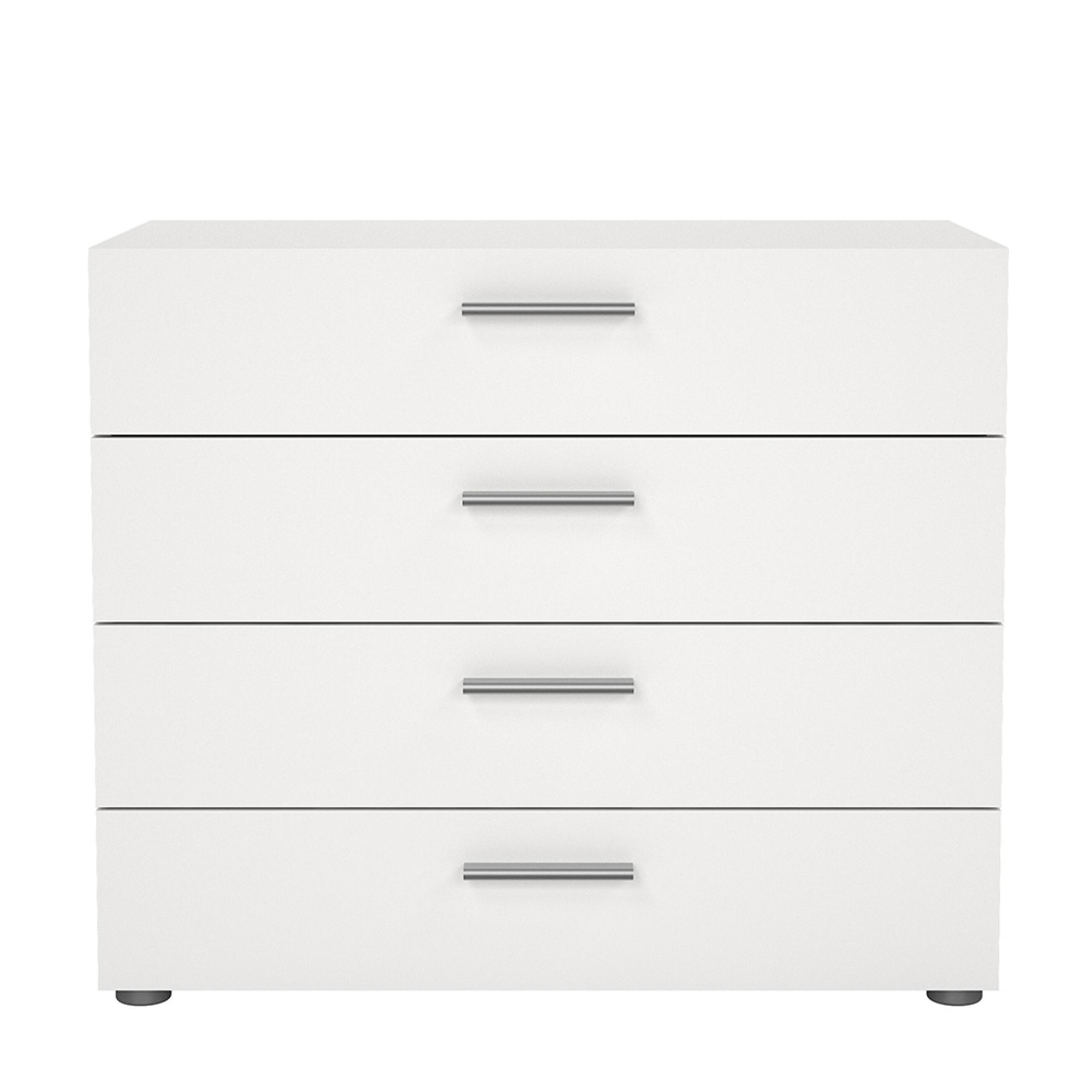 Pepe Chest - 4 Drawer - White
