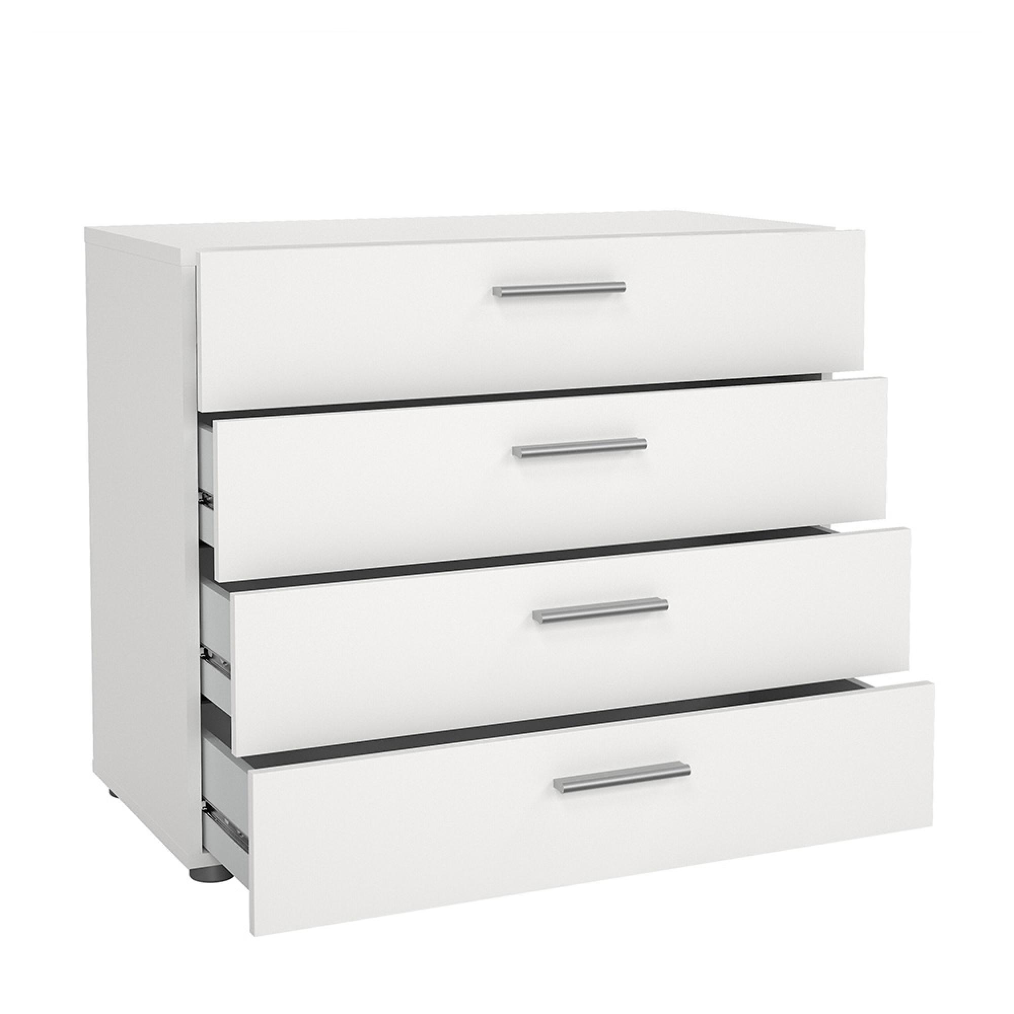 Pepe Chest - 4 Drawer - White