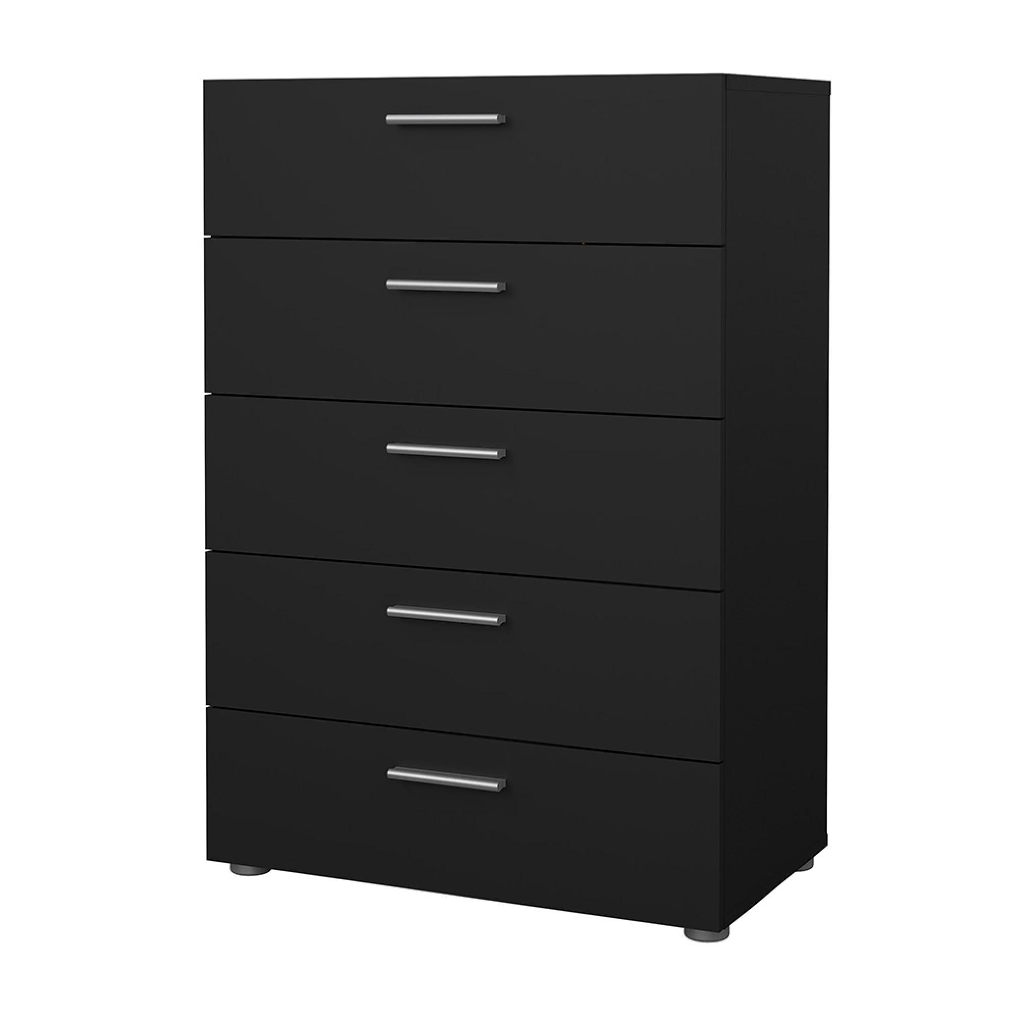 Pepe Chest - 5 Drawer - Black