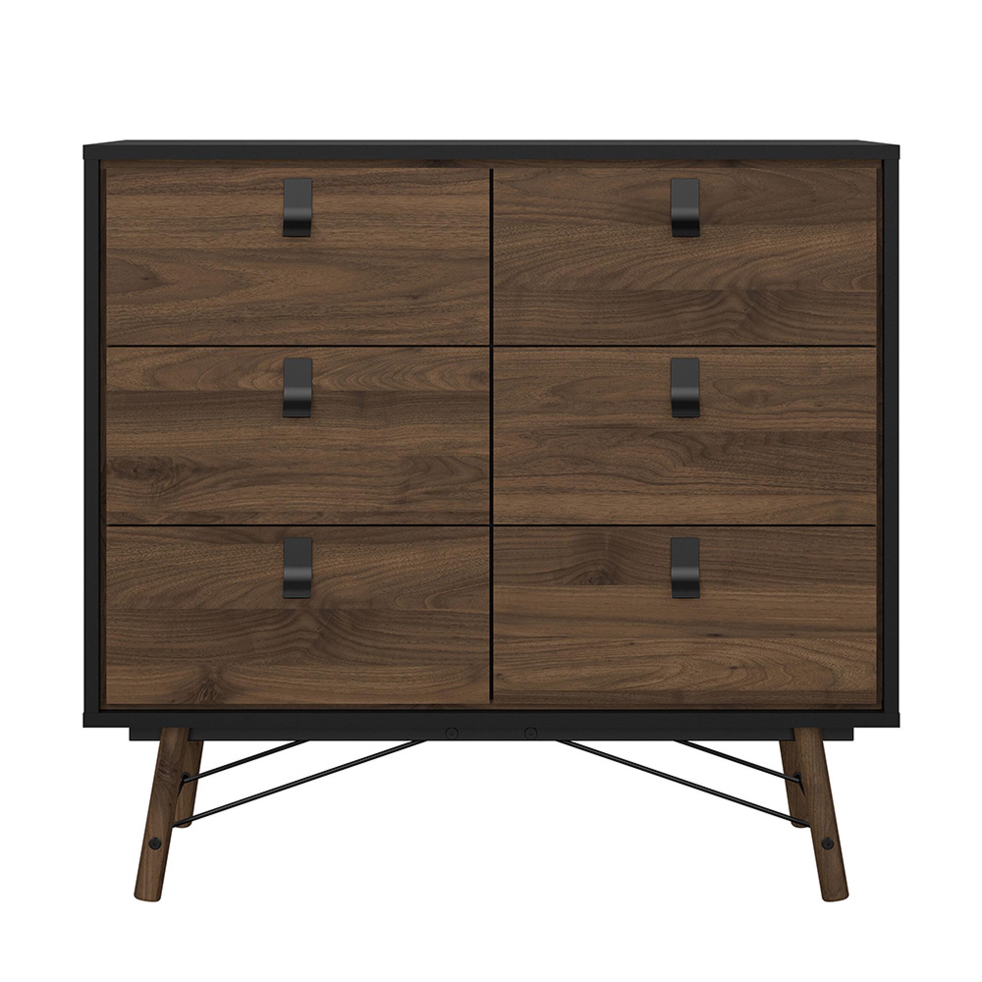 Ry Chest - 6 Drawer - Black