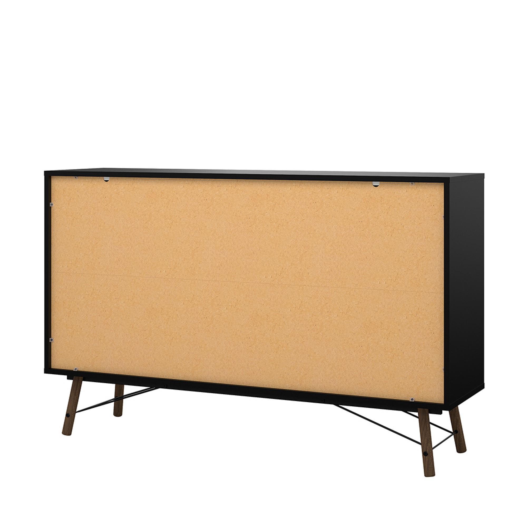 Ry Chest - 6 Drawer - Wide - Black