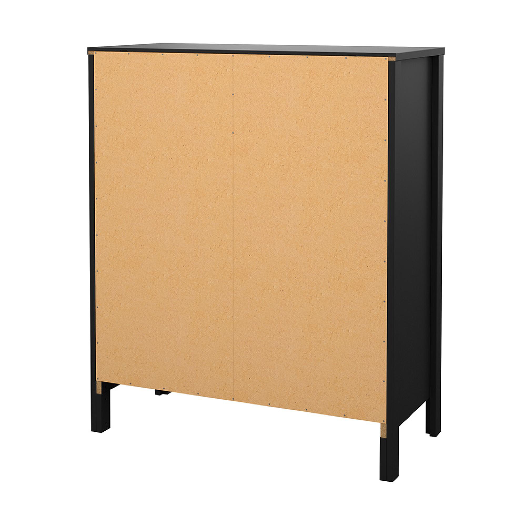 Barcelona Chest - 3+2 Drawer - Black