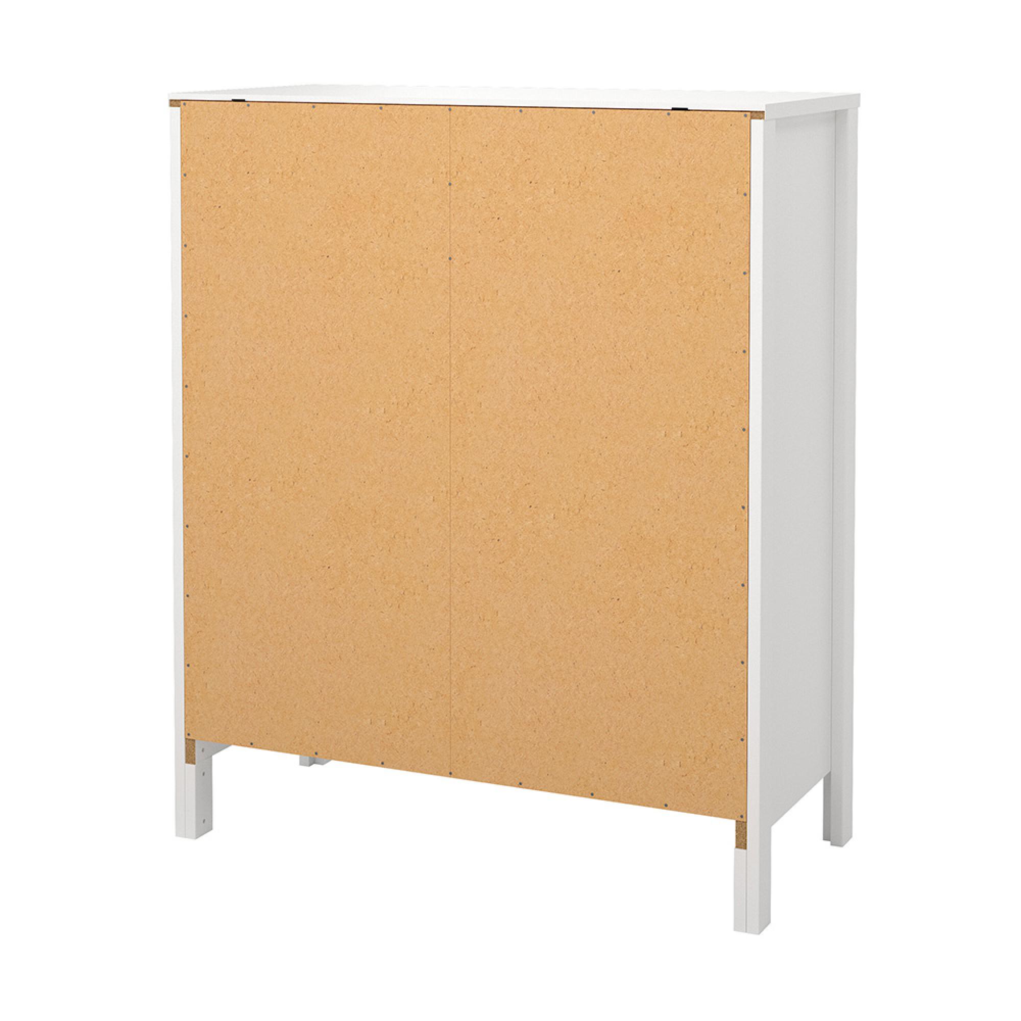 Barcelona Chest - 3+2 Drawer - White