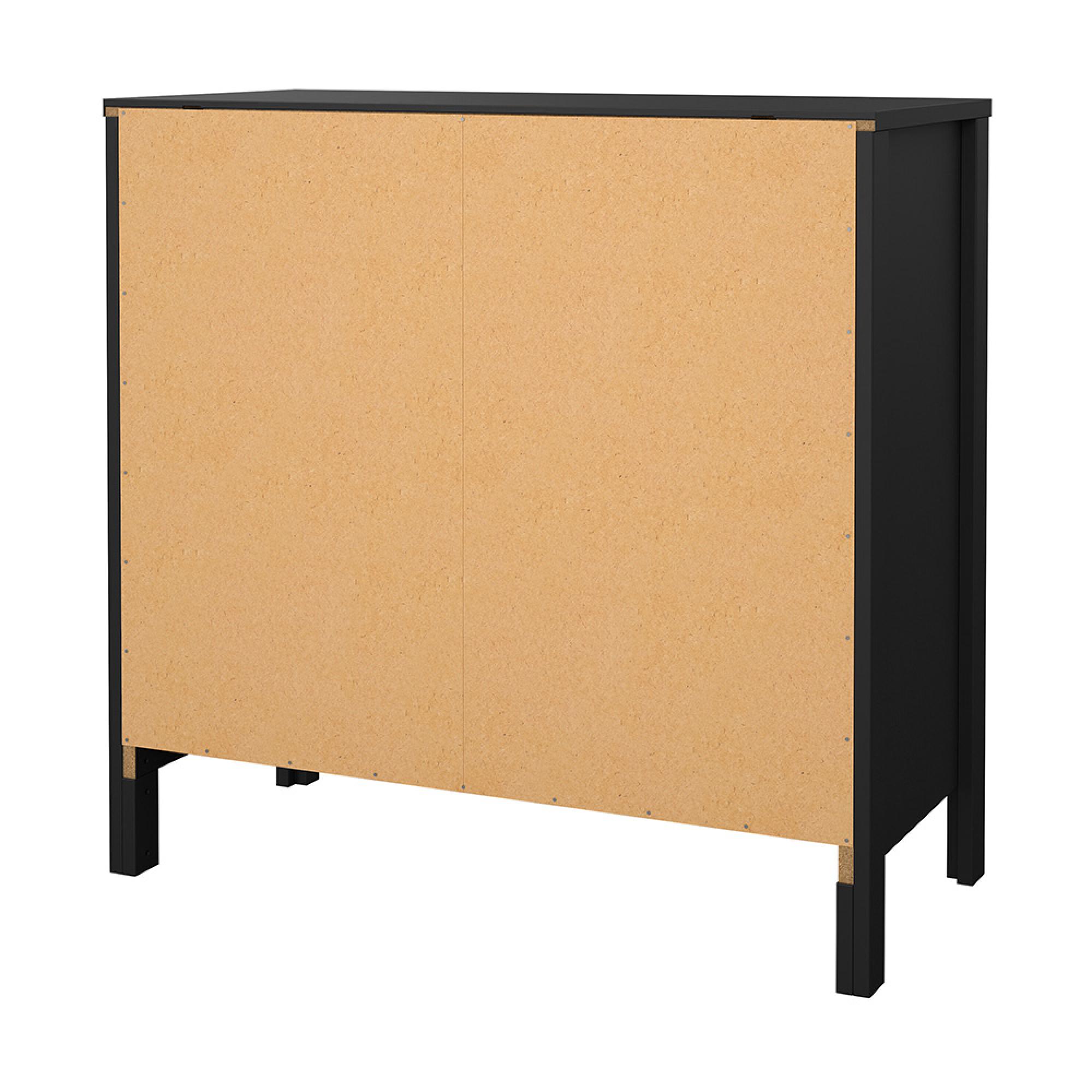 Barcelona Chest - 3 Drawer - Small - Black