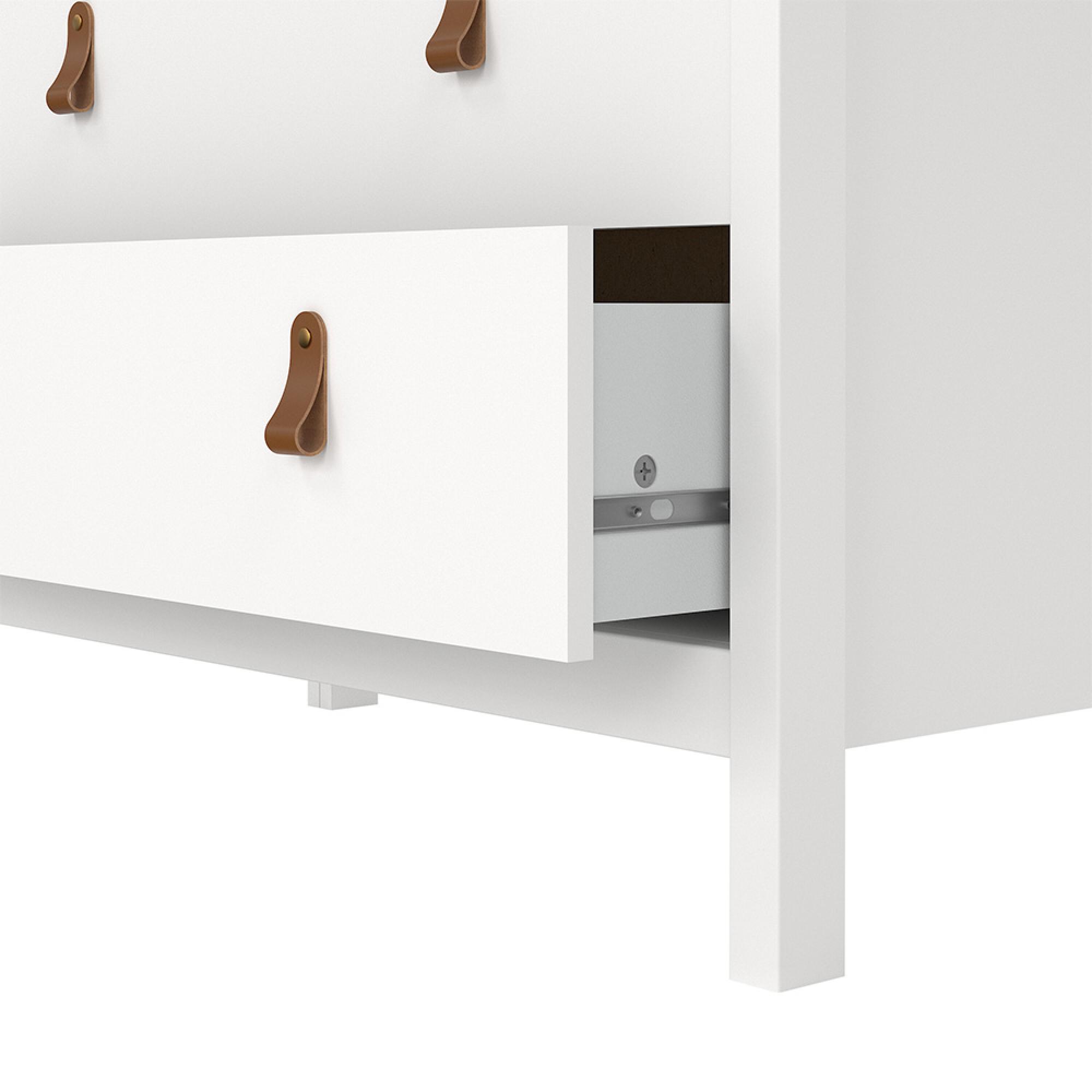 Barcelona Chest - 3 Drawer - Small - White
