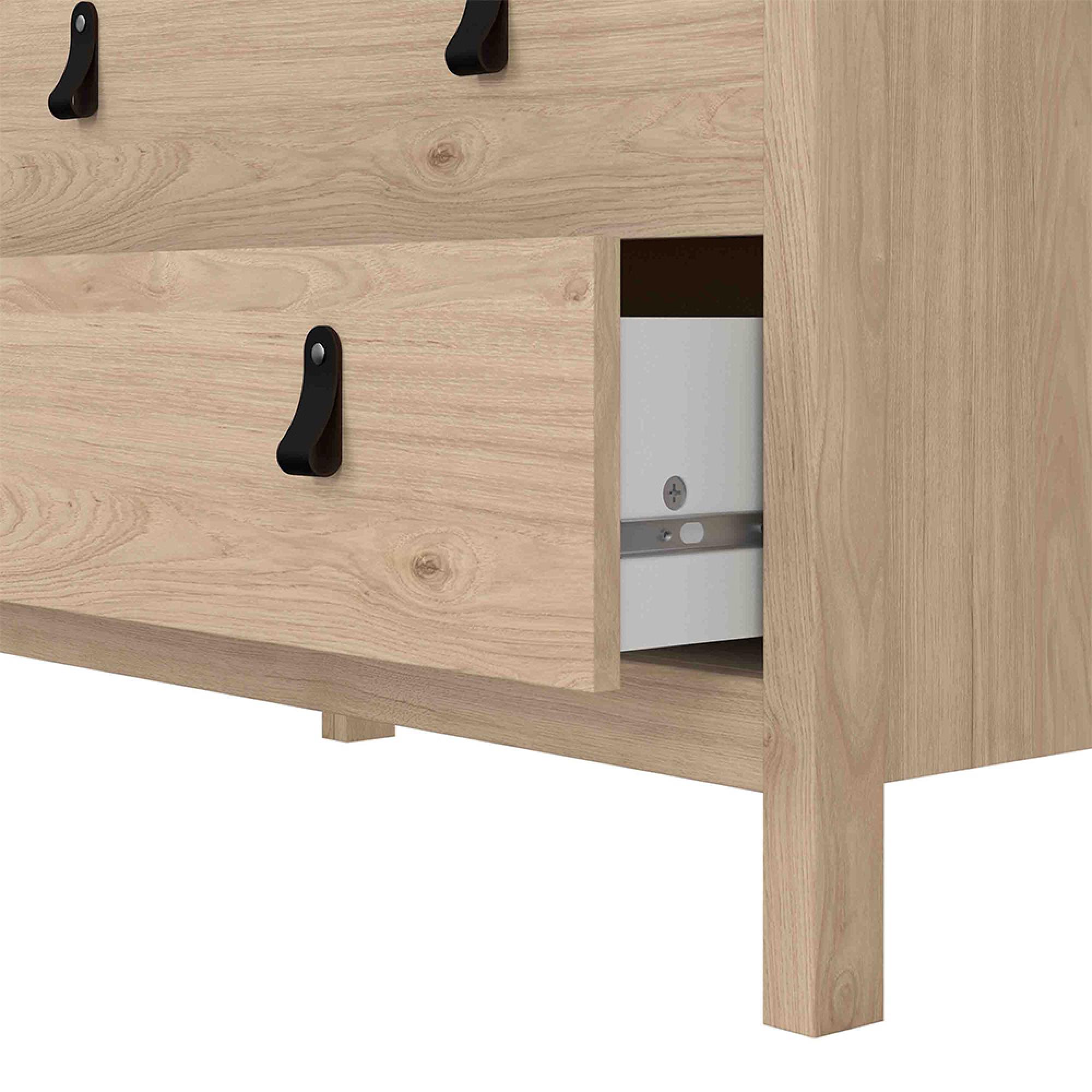 Barcelona Chest - 3 Drawer - Jackson Hickory Oak